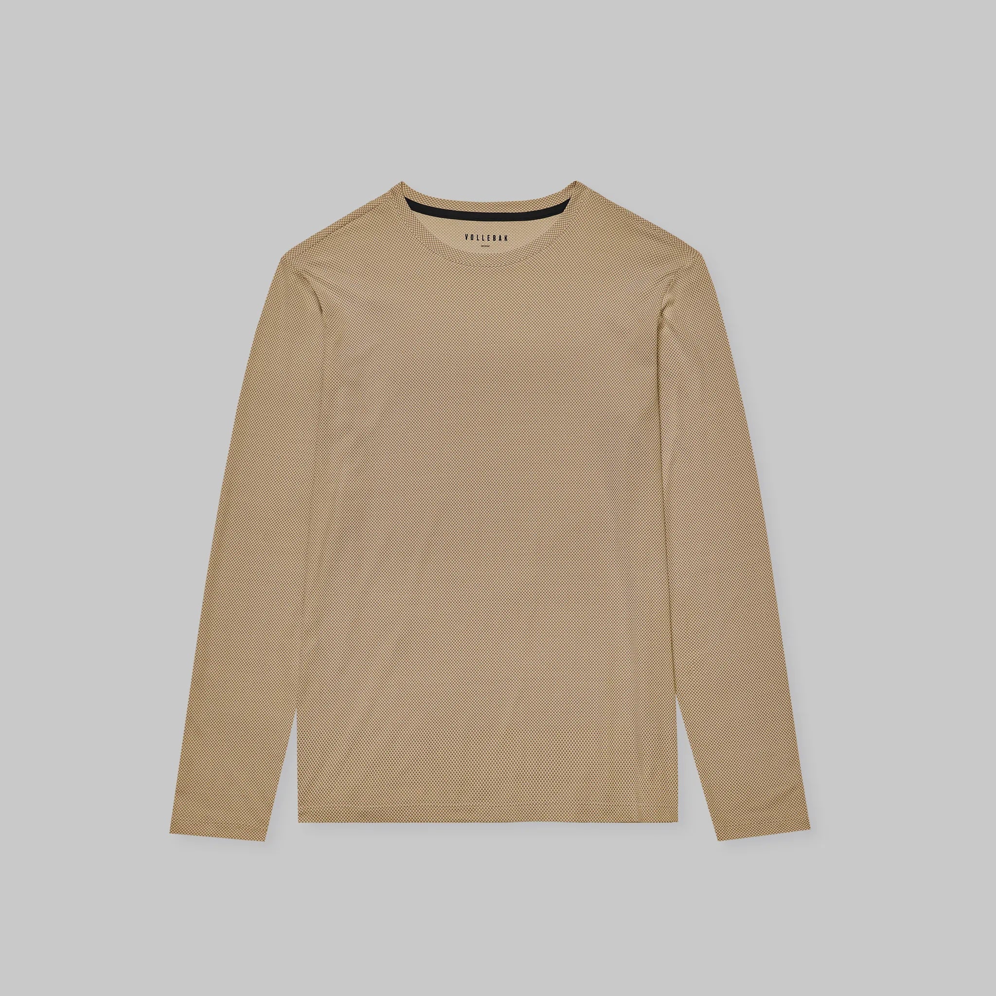 Graphene T Shirt. Long Sleeve Sand edition