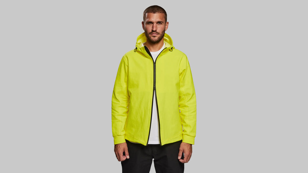 Indestructible Hooded Jacket. Yellow edition