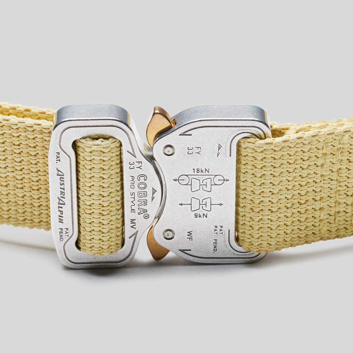 Indestructible Belt. Yellow edition