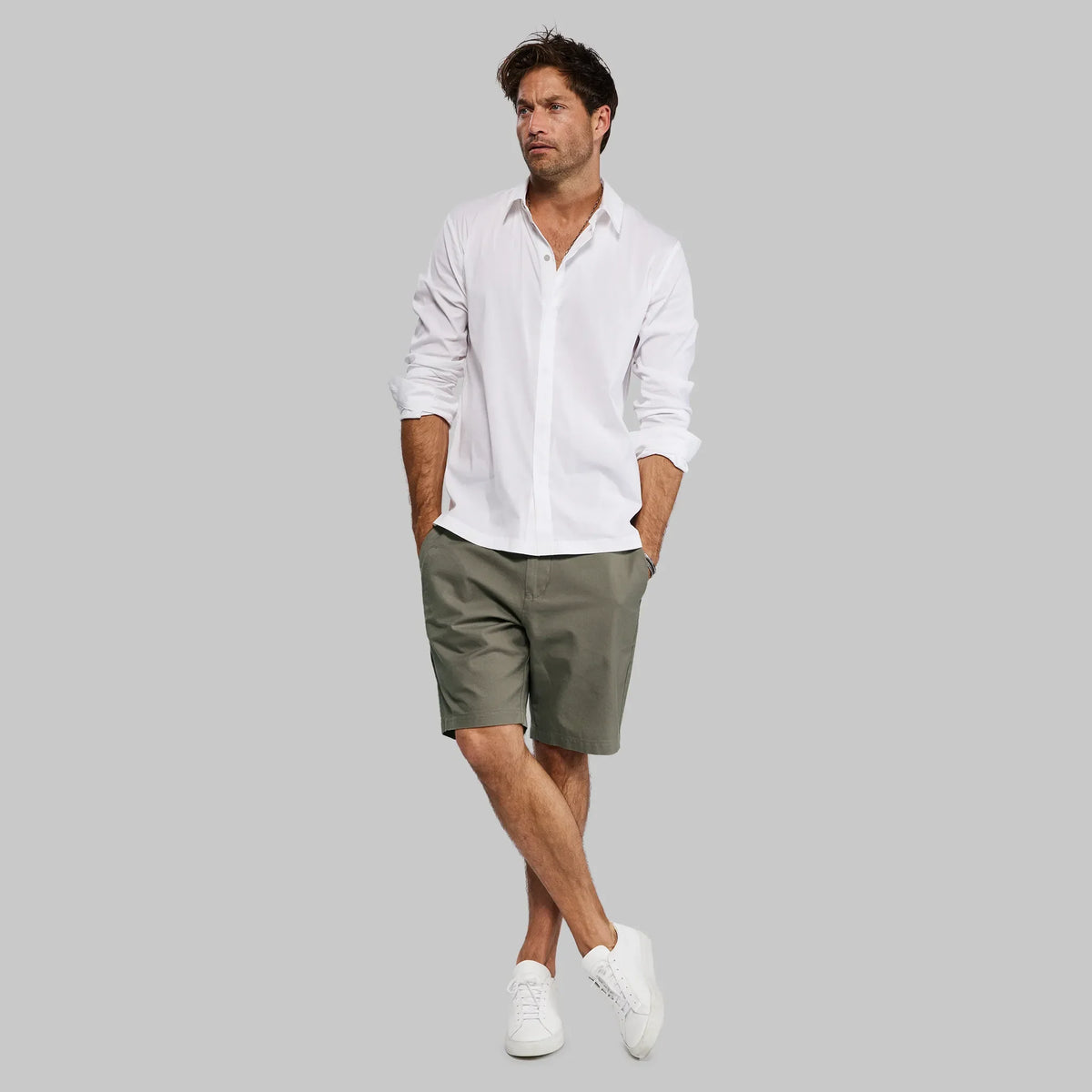 Indestructible Chino Shorts. Khaki edition