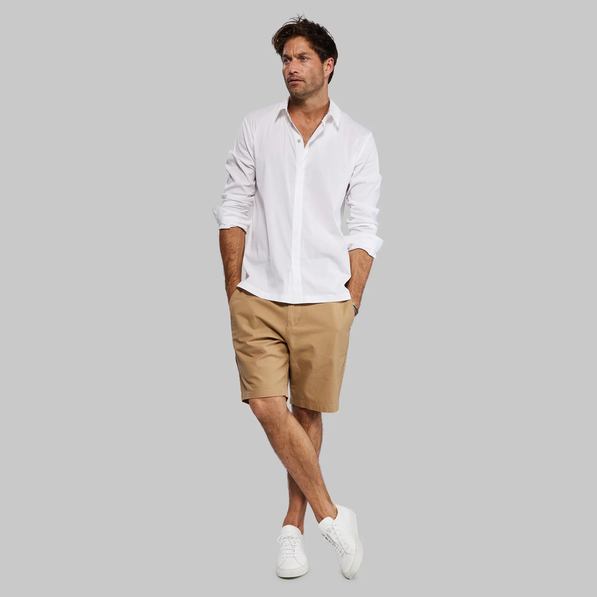 Indestructible Chino Shorts. Sandstone edition