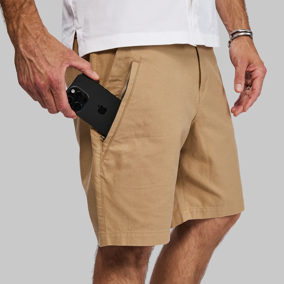 Indestructible Chino Shorts. Sandstone edition