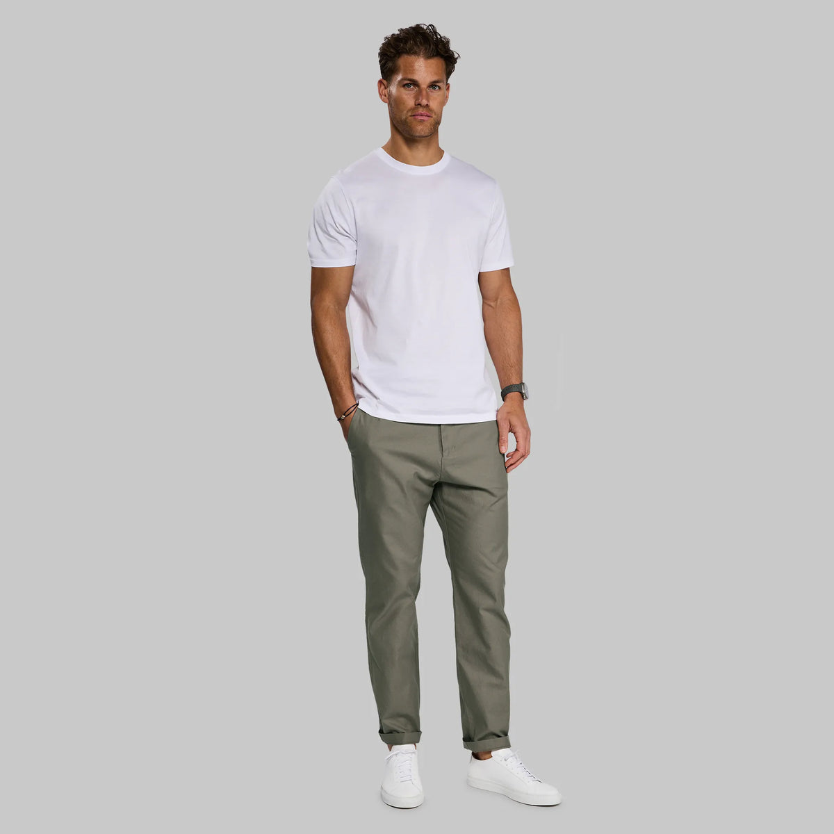Indestructible Chinos. Khaki edition