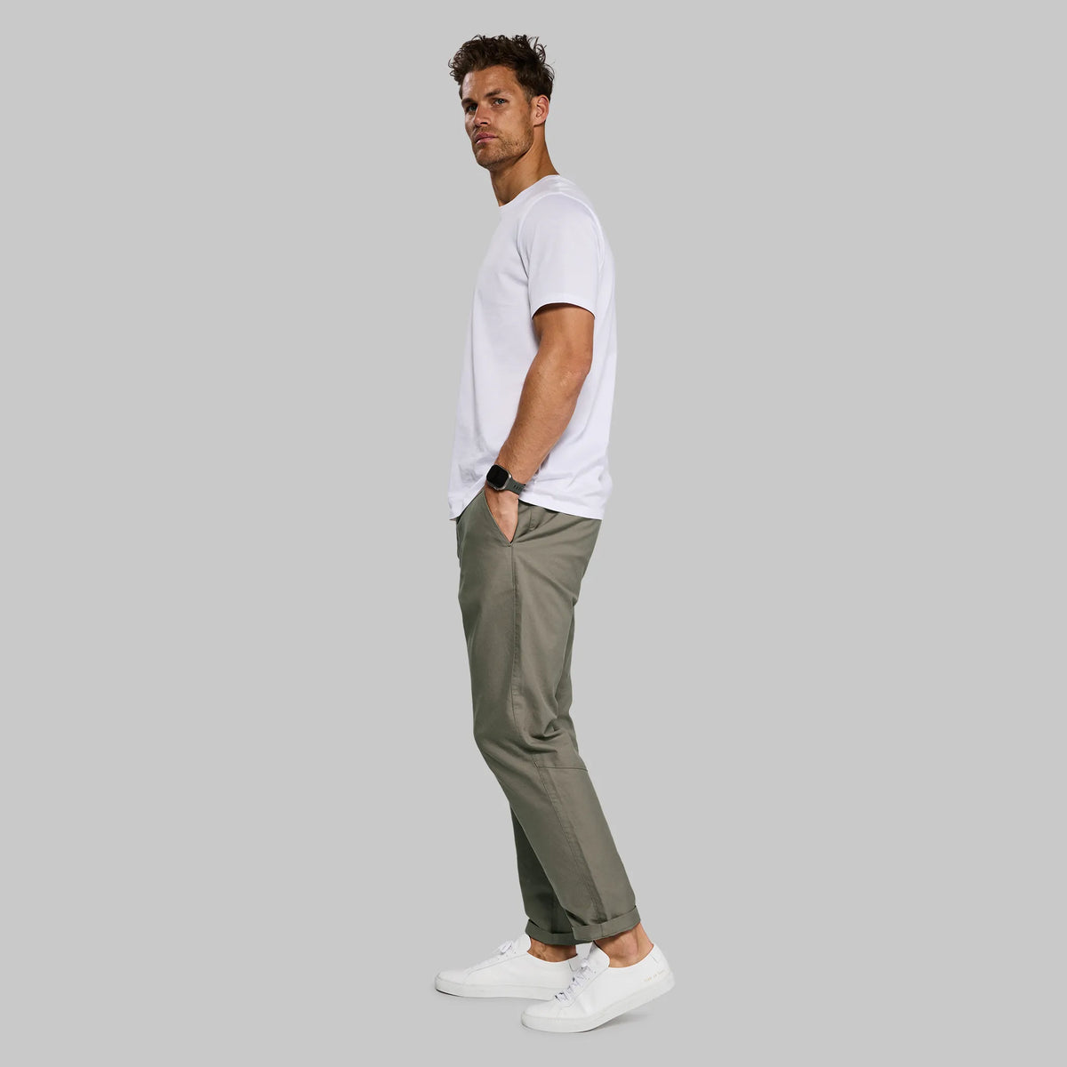 Indestructible Chinos. Khaki edition