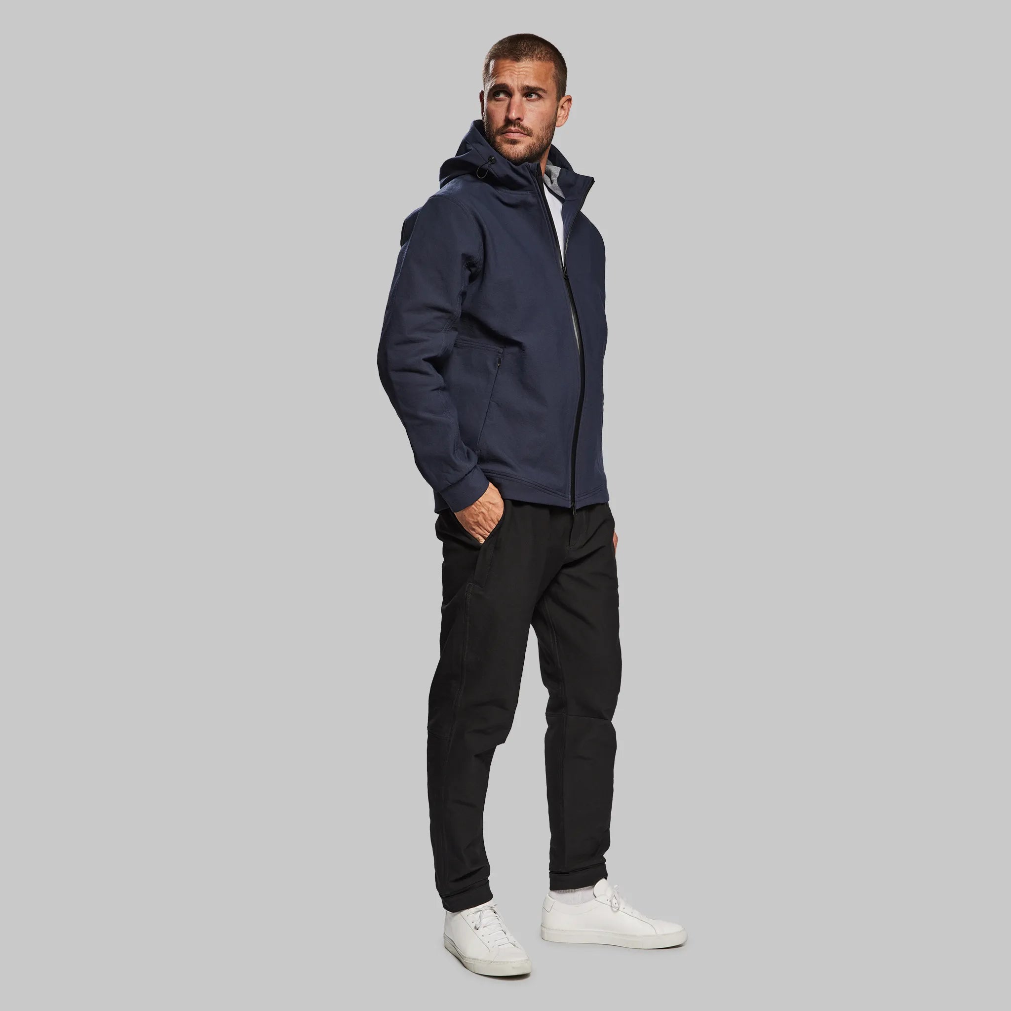 Indestructible Hoodie. Navy edition