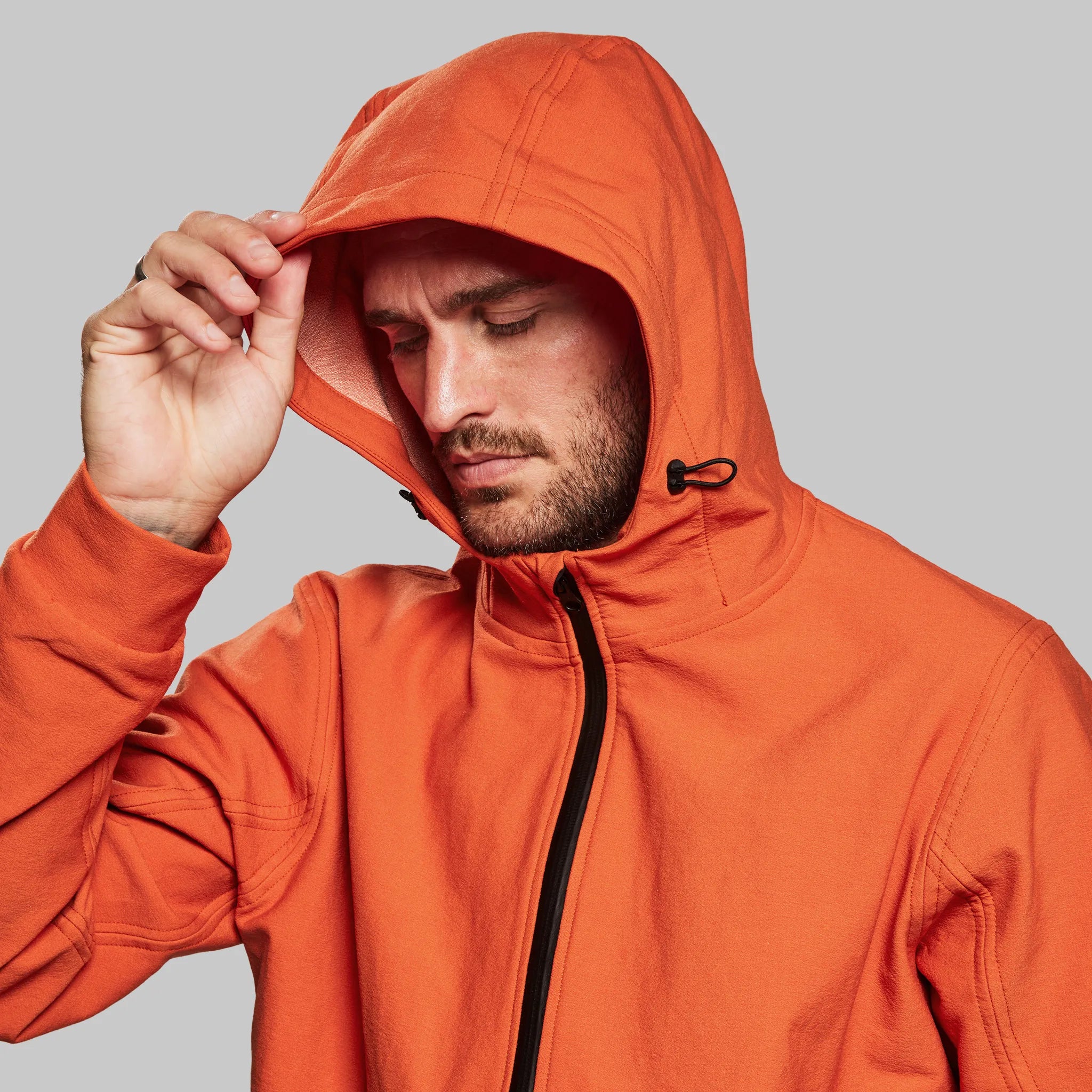 Indestructible Hoodie. International Orange edition