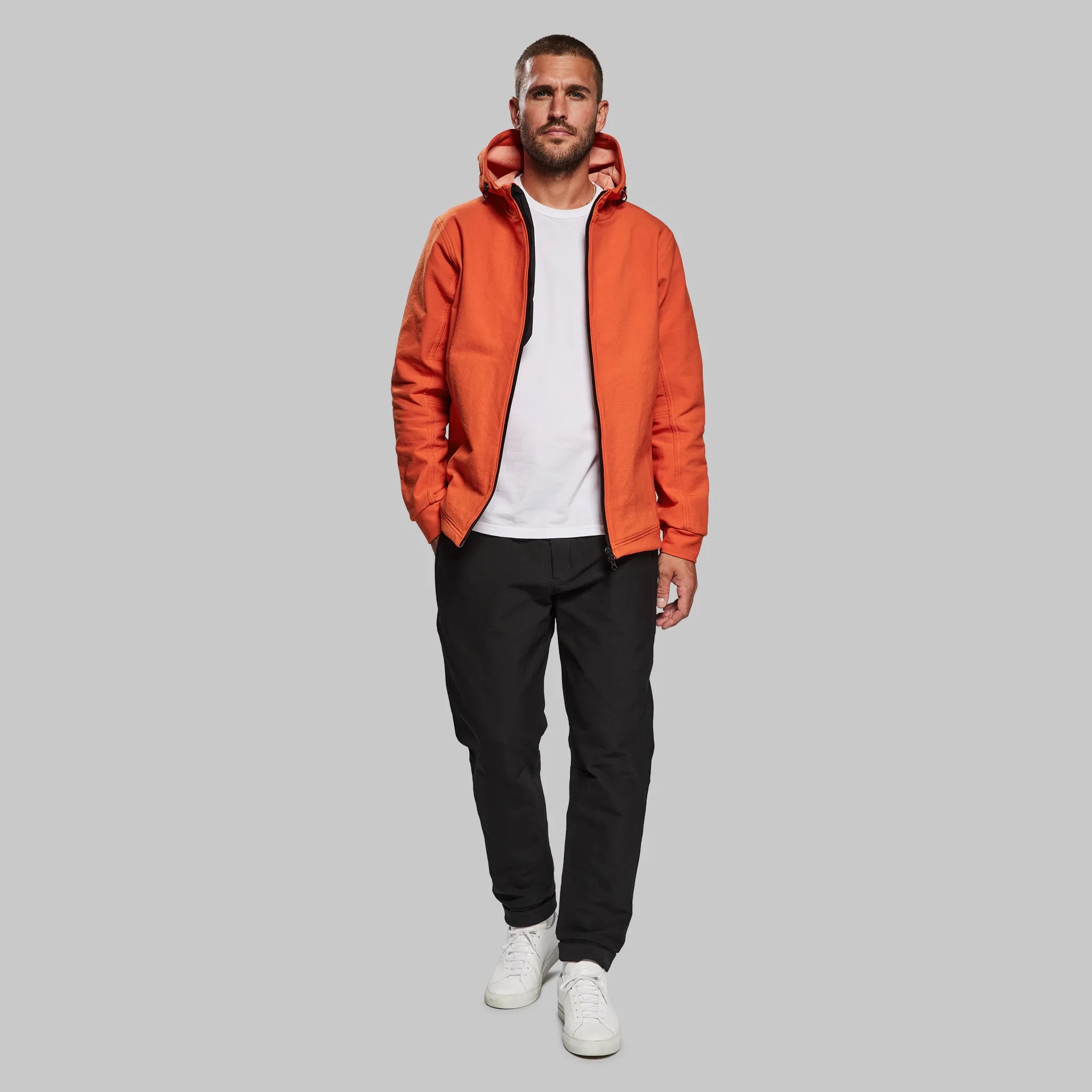Indestructible Hoodie. International Orange edition