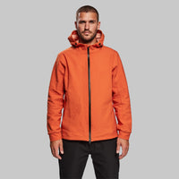 Indestructible Hooded Jacket. International Orange edition