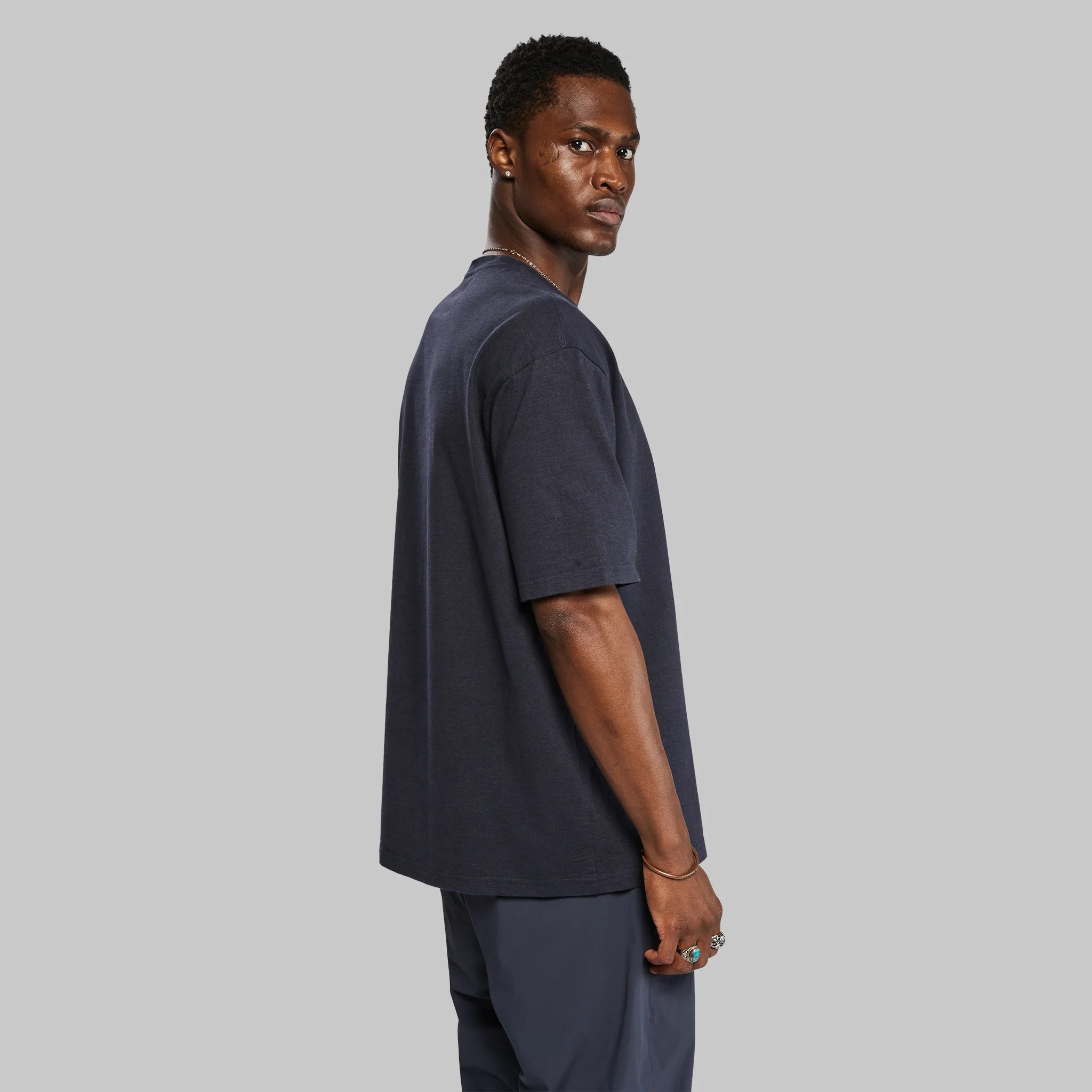 Indestructible T Shirt. Navy edition