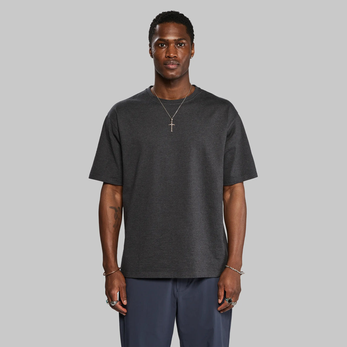 Indestructible T Shirt. Dark Grey edition