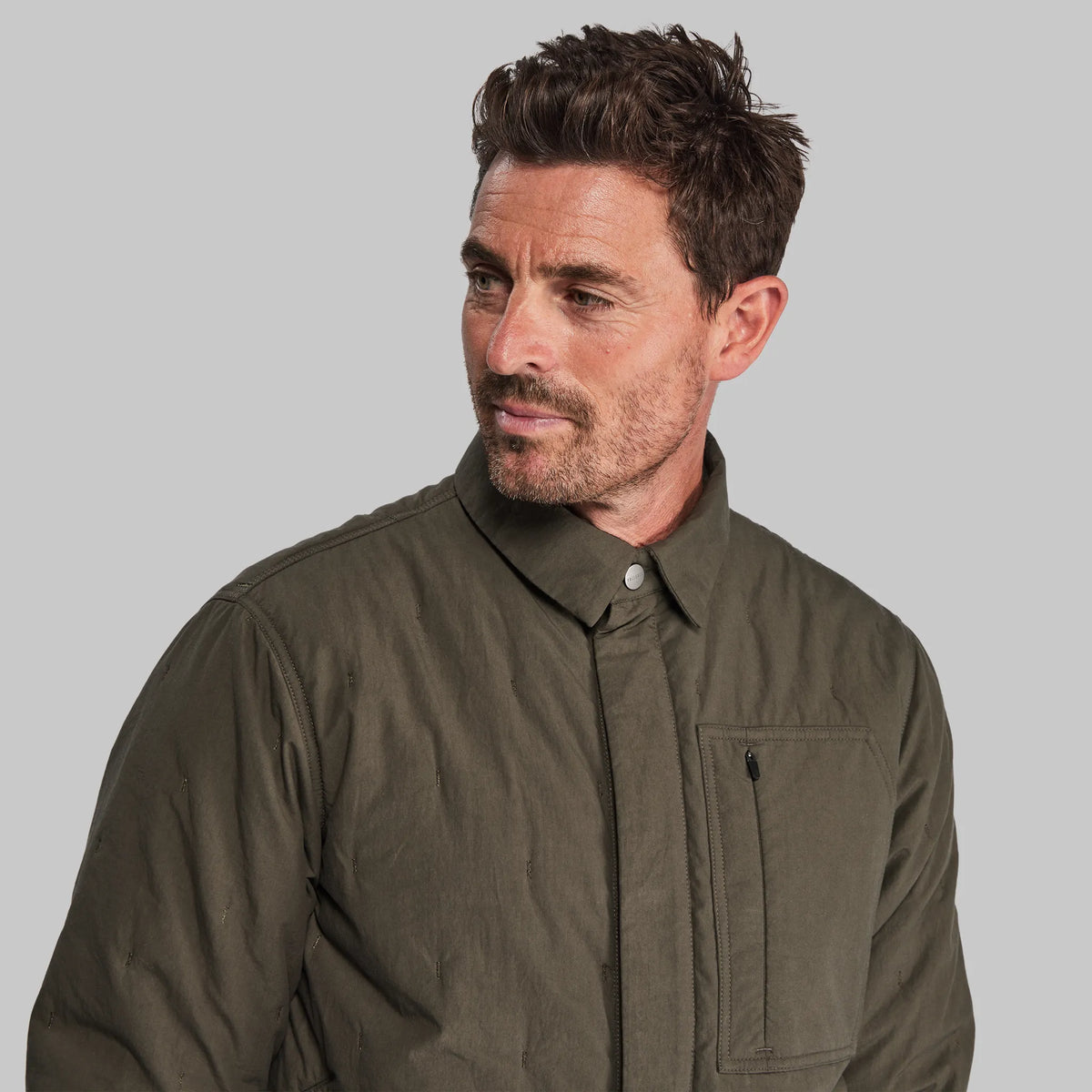 Padded Lumberjacket. Khaki edition