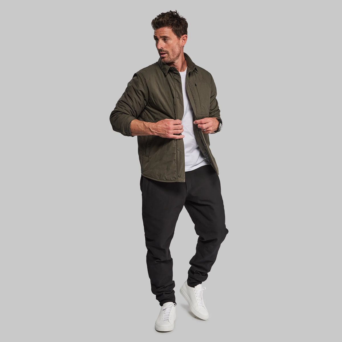 Padded Lumberjacket. Khaki edition
