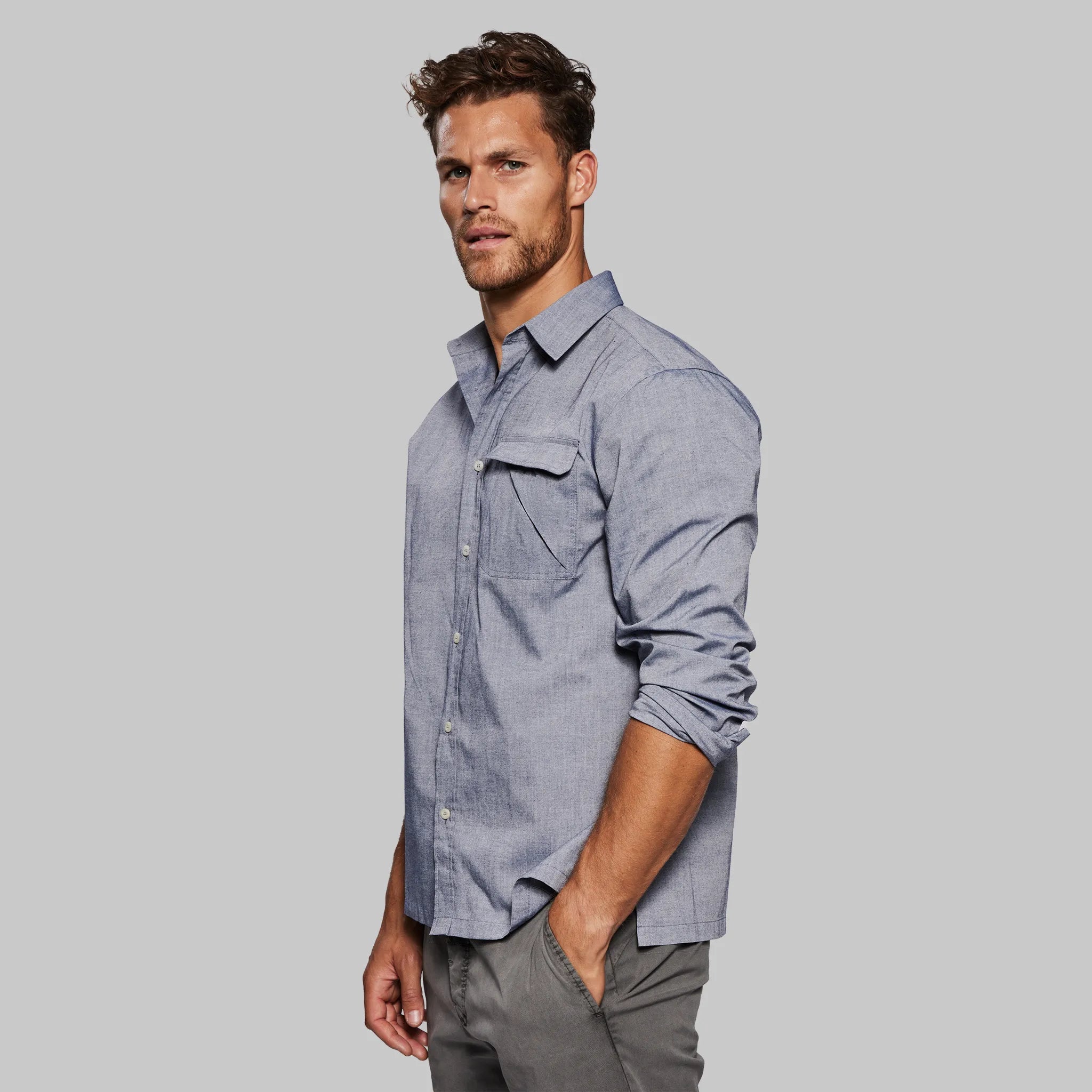 Lumbershirt. Lightweight Dark Blue edition