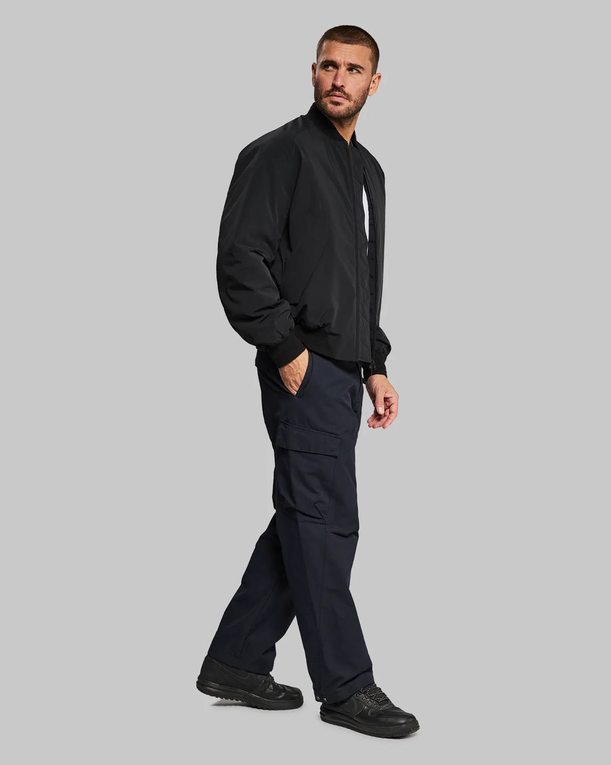 Matte Black Bomber