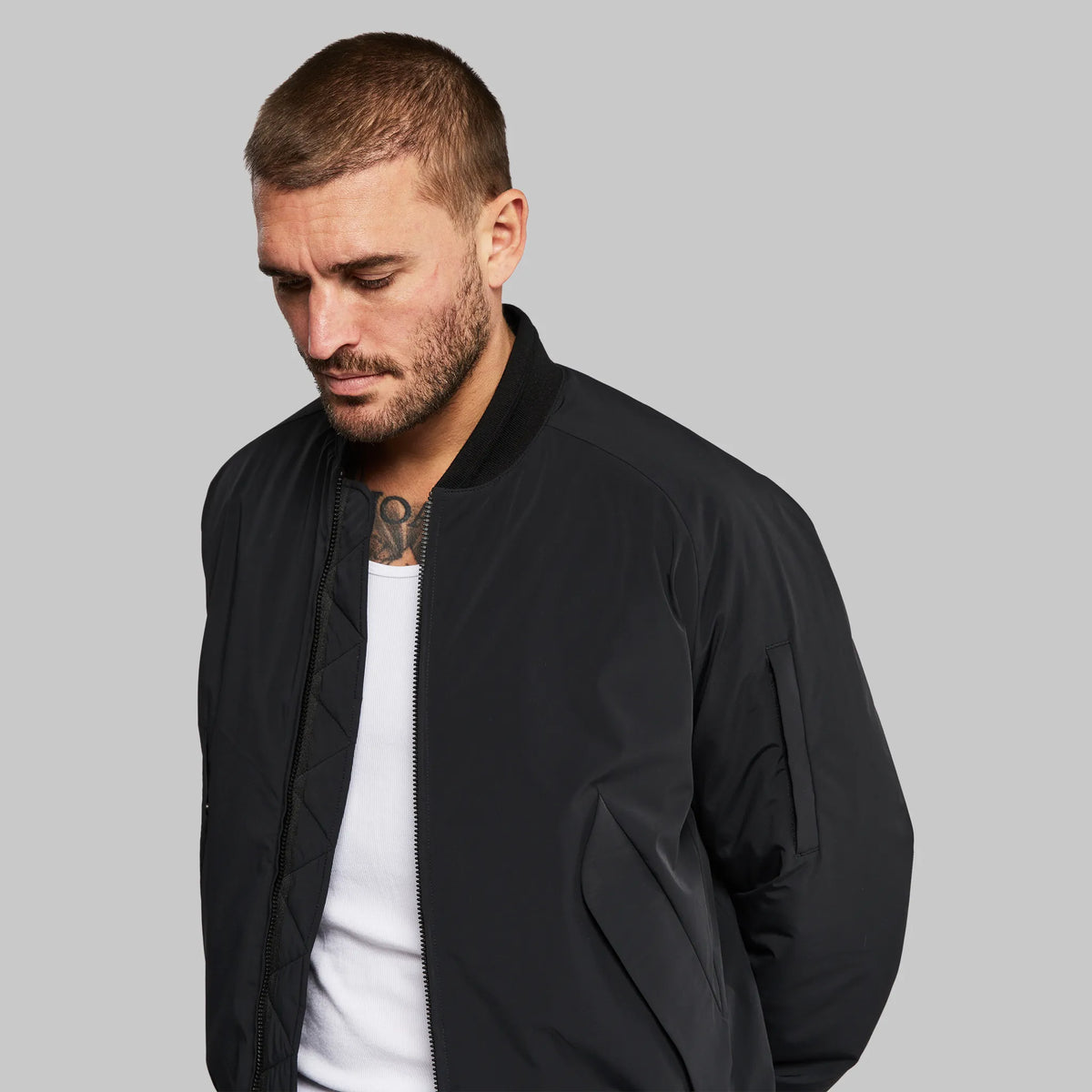 Matte Black Bomber