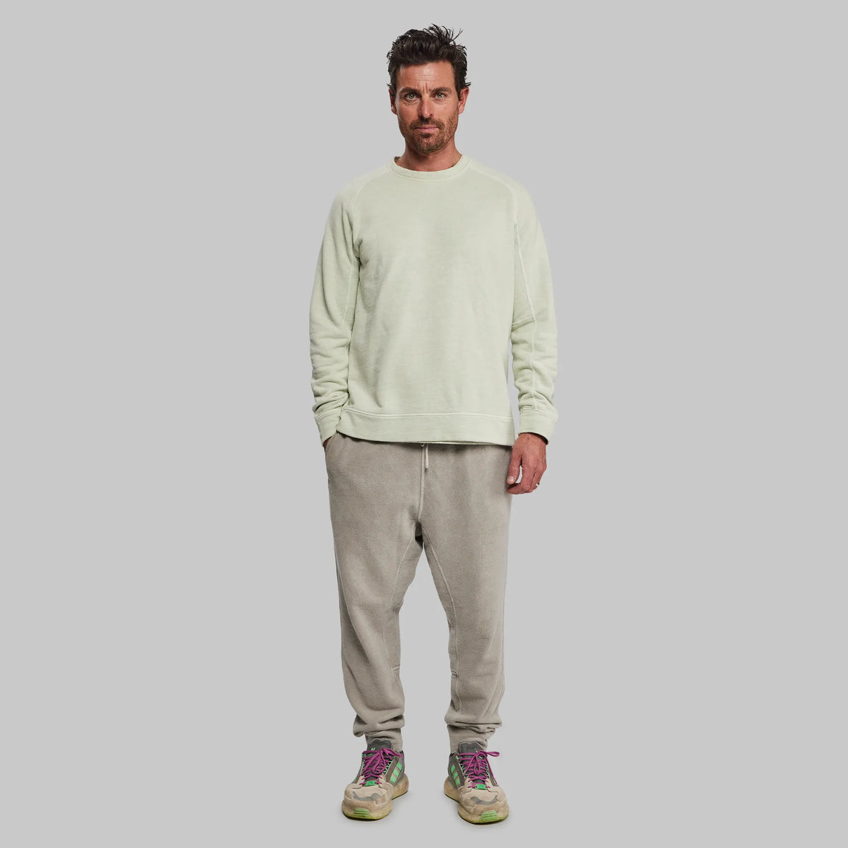 Mineral Sweatshirt. Celadonite edition