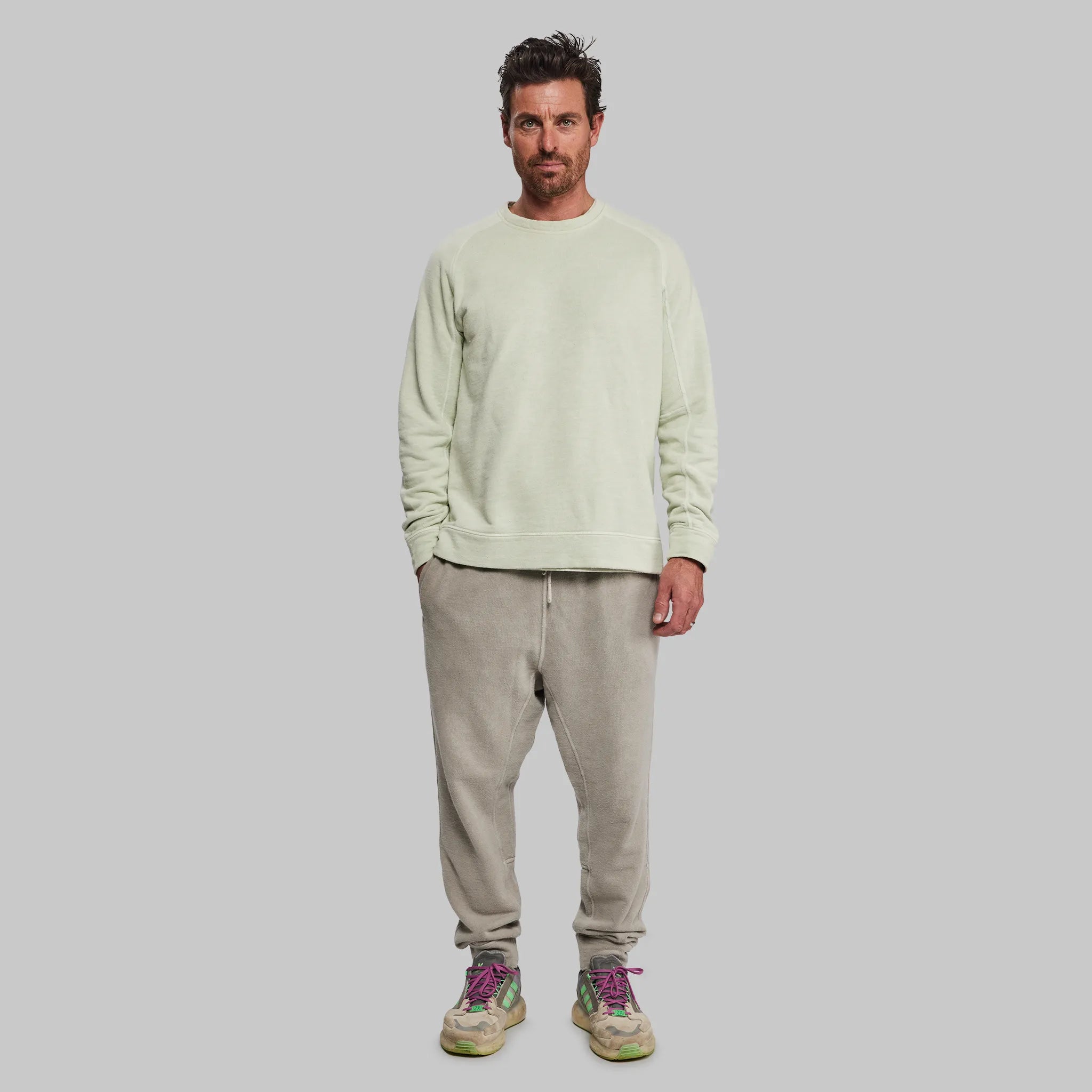 Mineral Sweatshirt. Celadonite edition