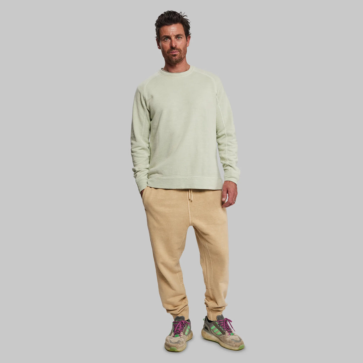 Mineral Sweatshirt. Celadonite edition