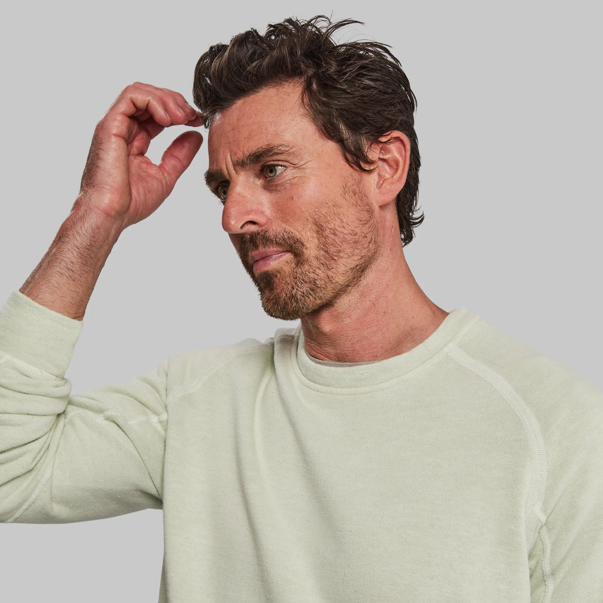 Mineral Sweatshirt. Celadonite edition
