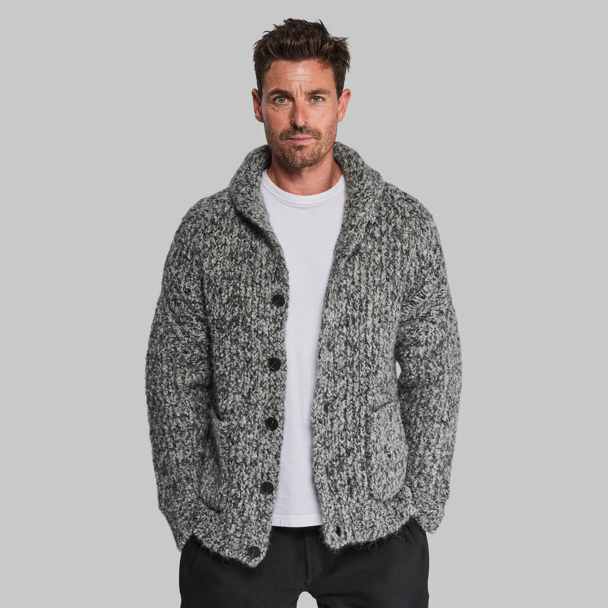 Sub Zero Cardigan. Grey Marl edition – Vollebak
