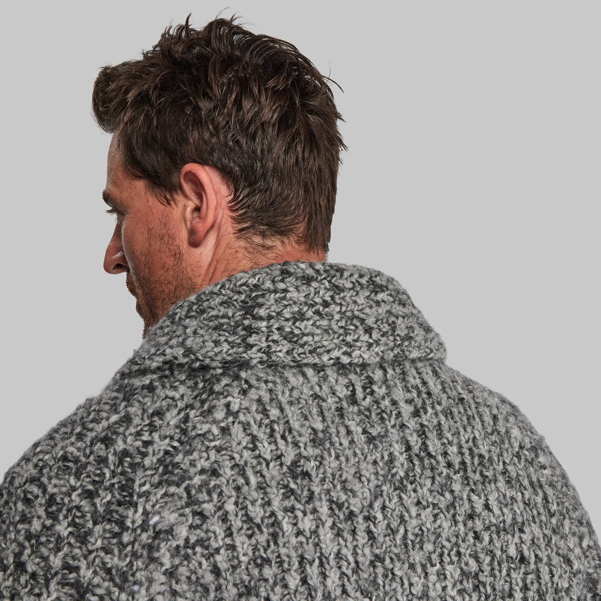 Sub Zero Cardigan. Grey Marl edition