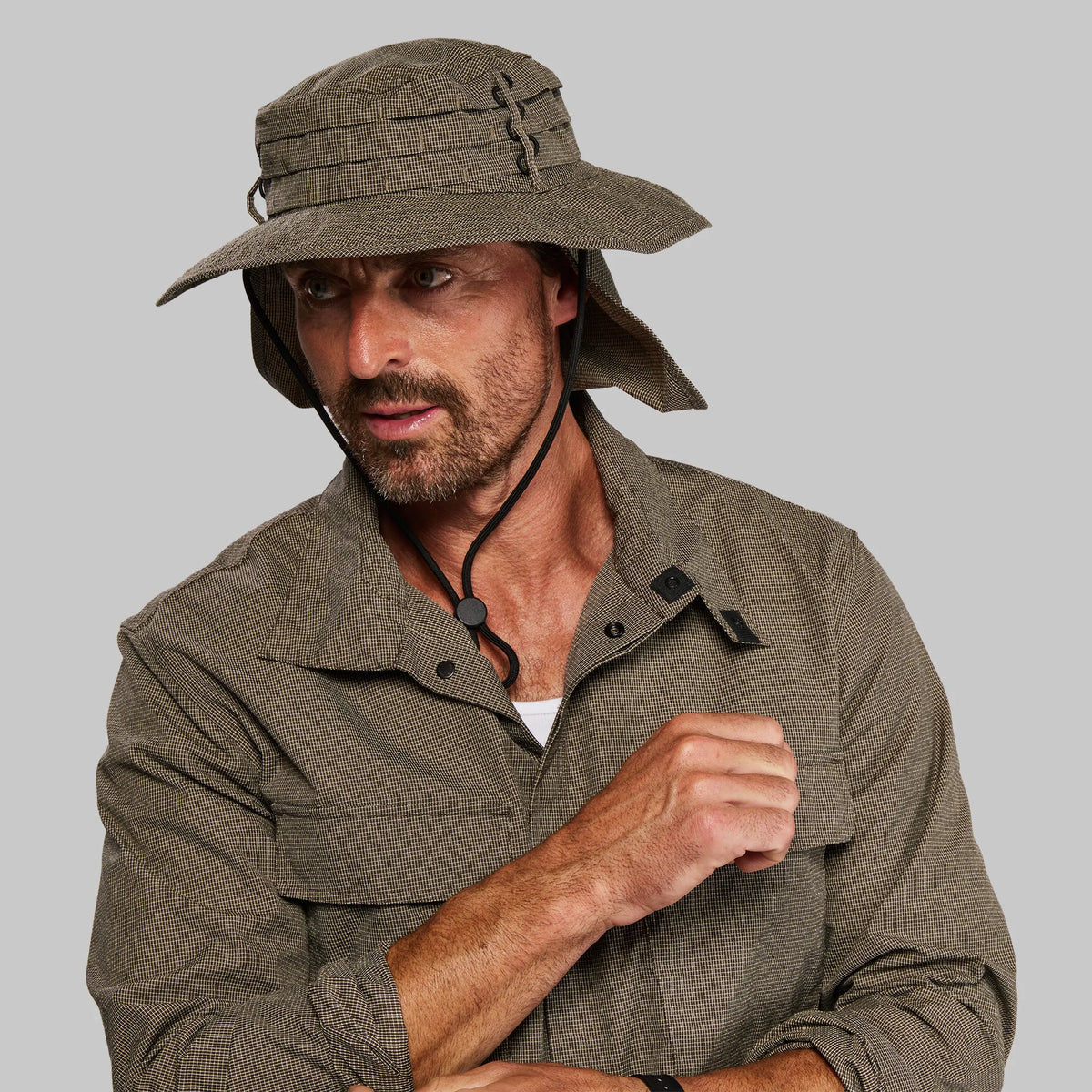 Planet Earth Hat 3. Khaki edition