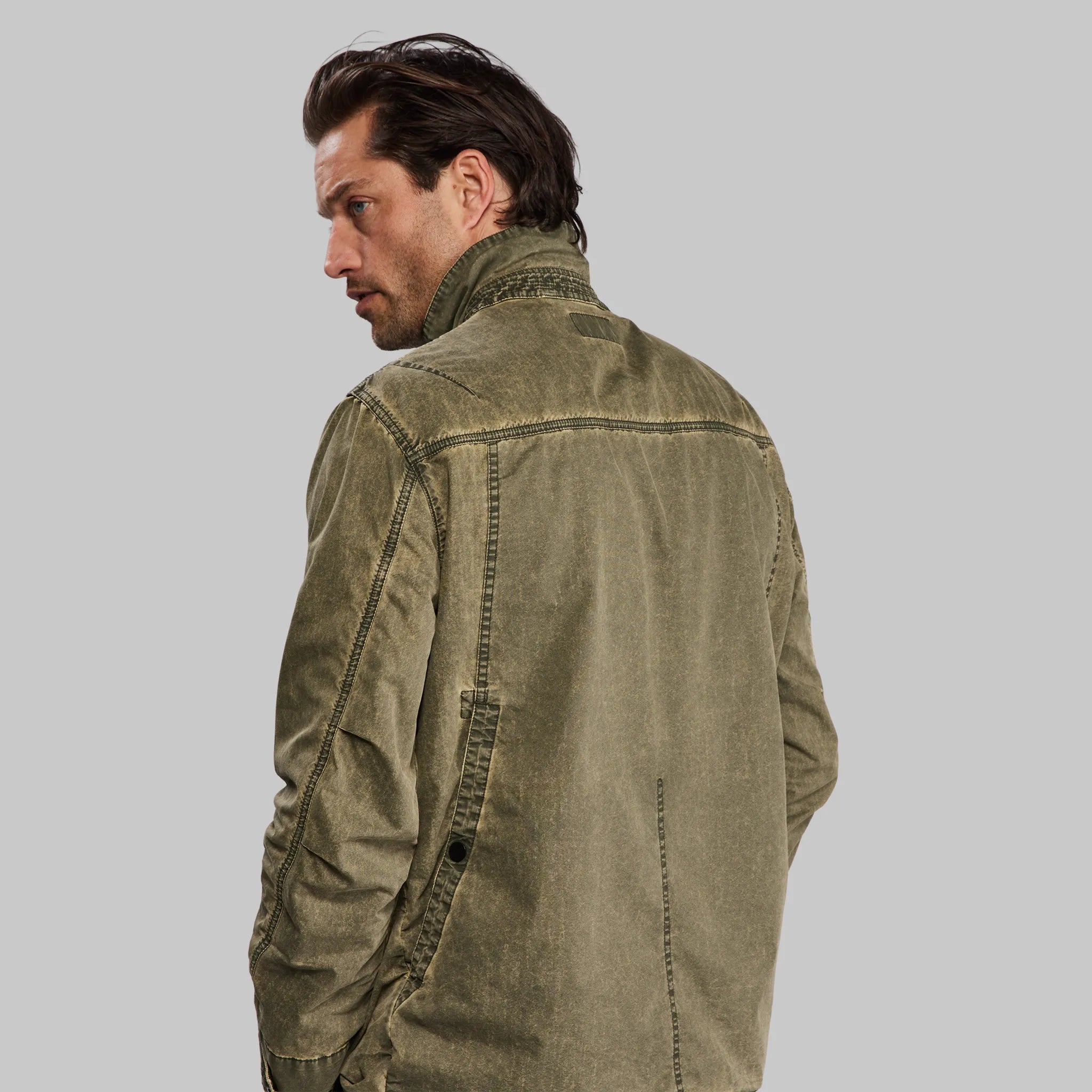 Planet Earth Lightweight Field Jacket. Green edition
