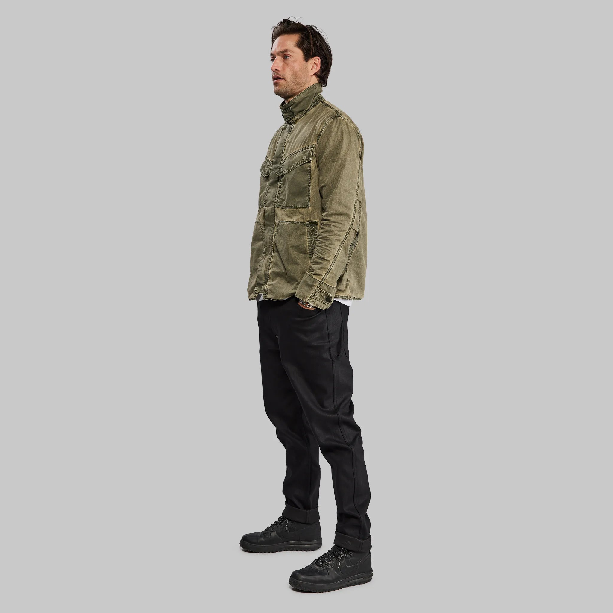 Planet Earth Lightweight Field Jacket. Green edition