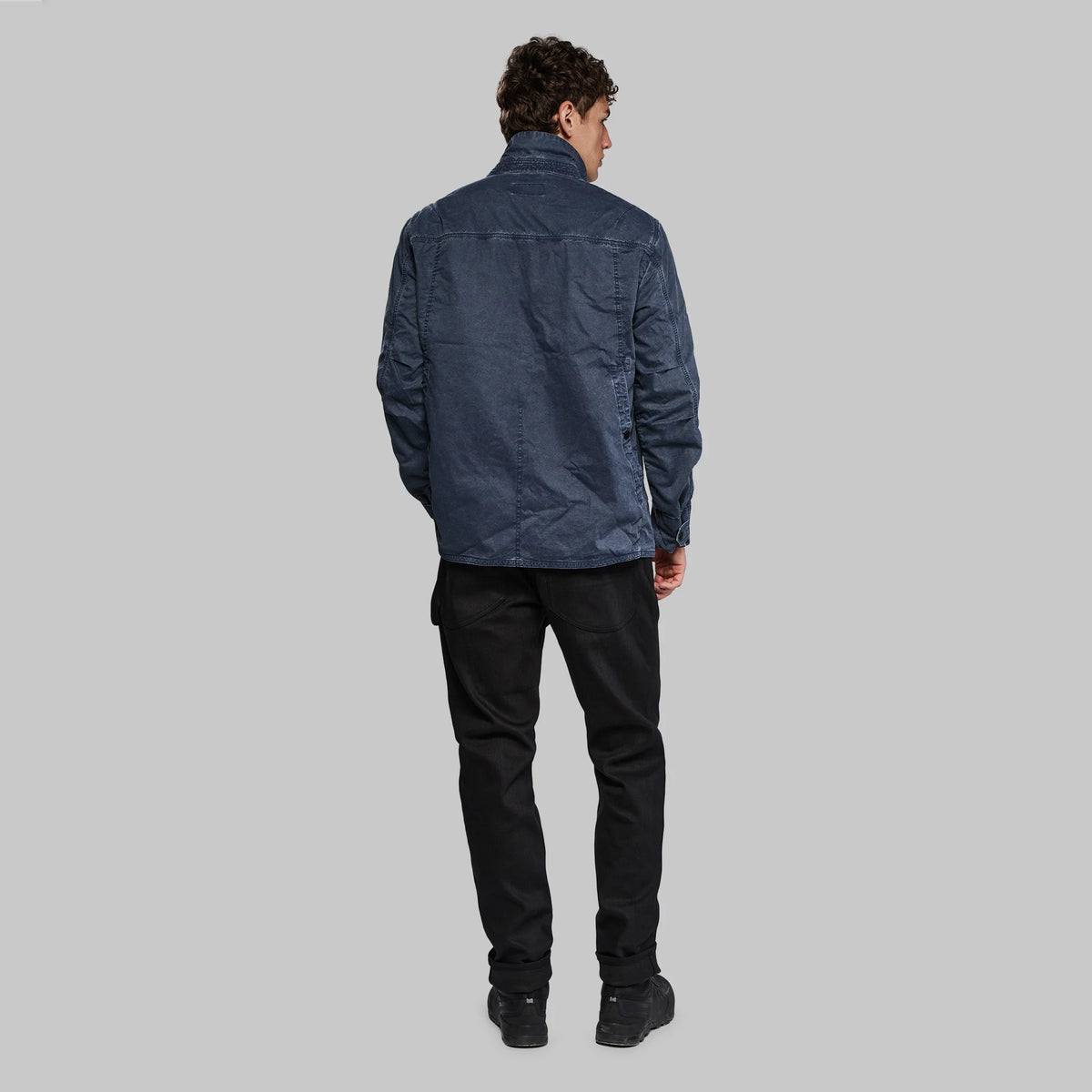 Planet Earth Lightweight Field Jacket. Navy edition