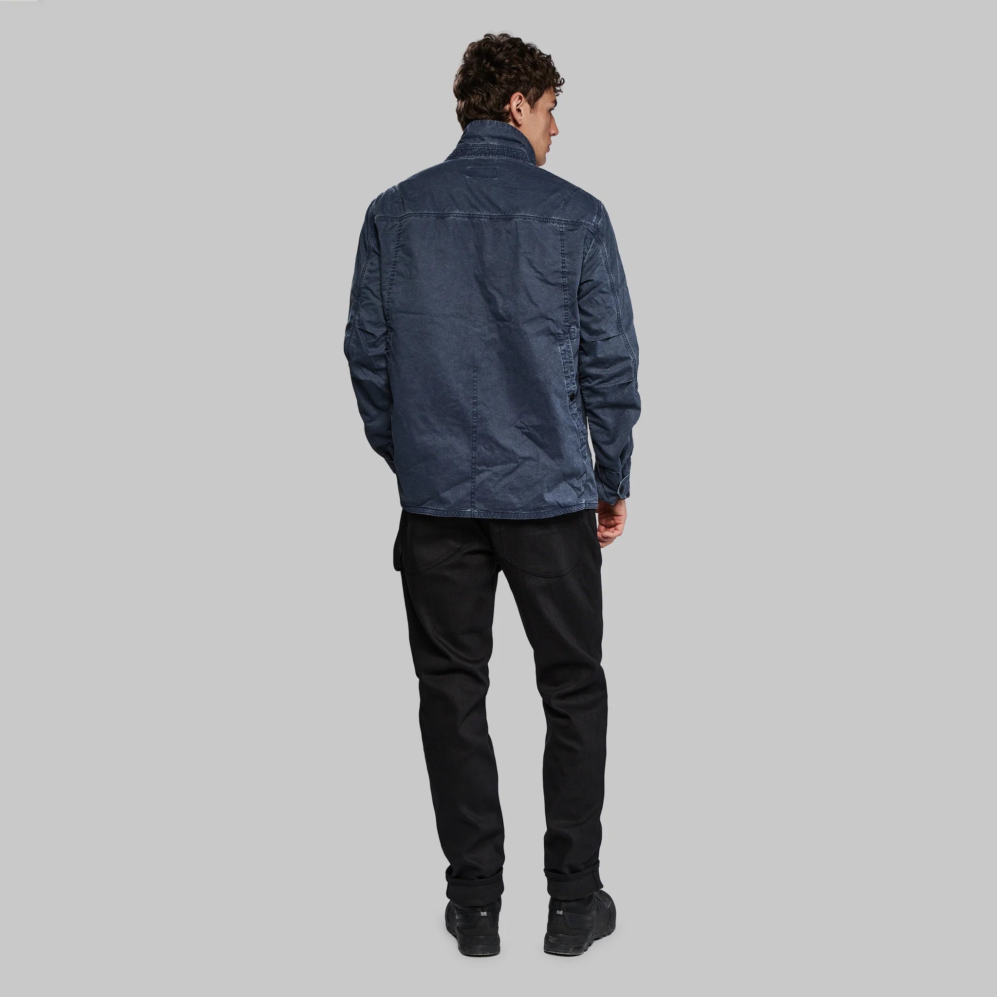 Planet Earth Lightweight Field Jacket. Navy edition