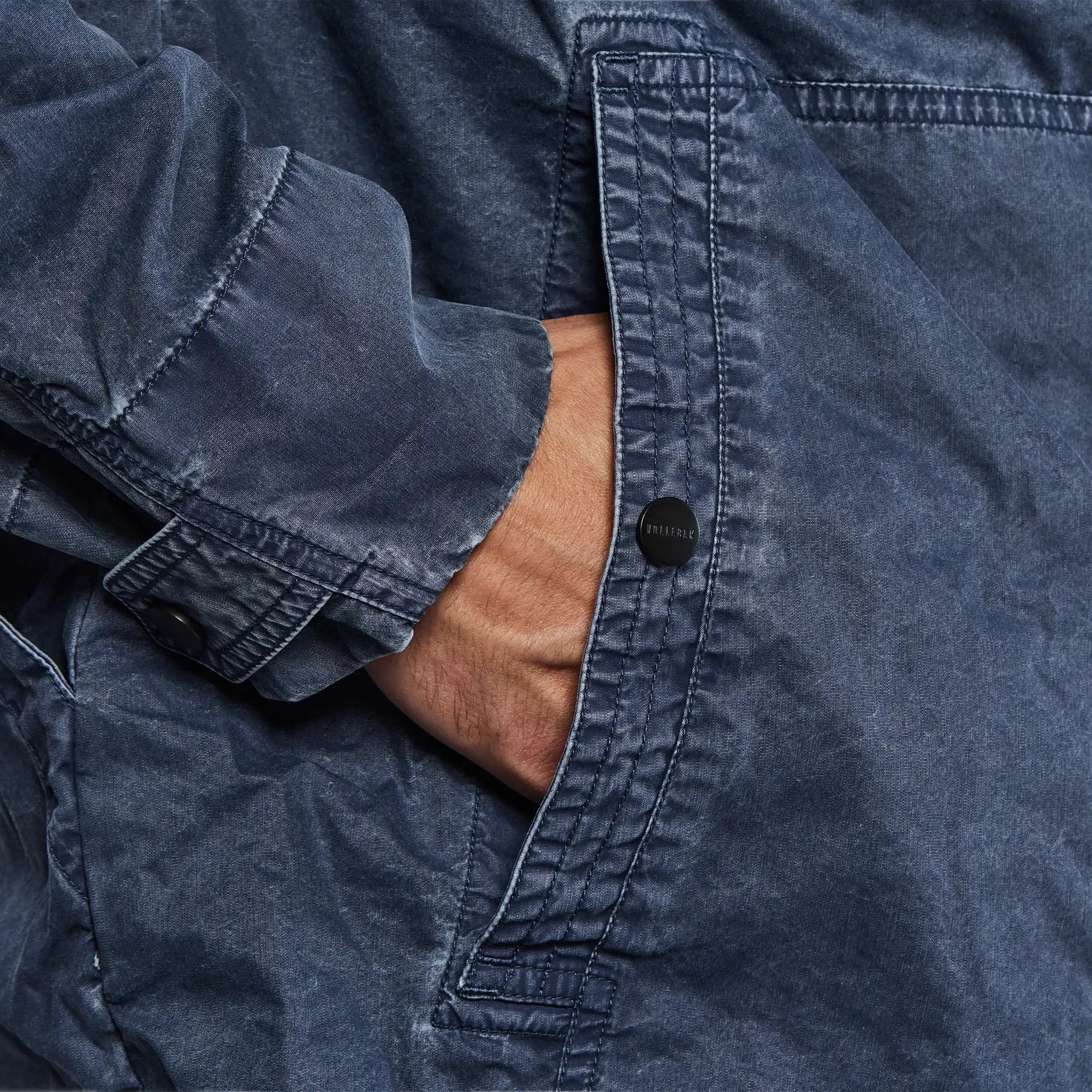 Planet Earth Lightweight Field Jacket. Navy edition