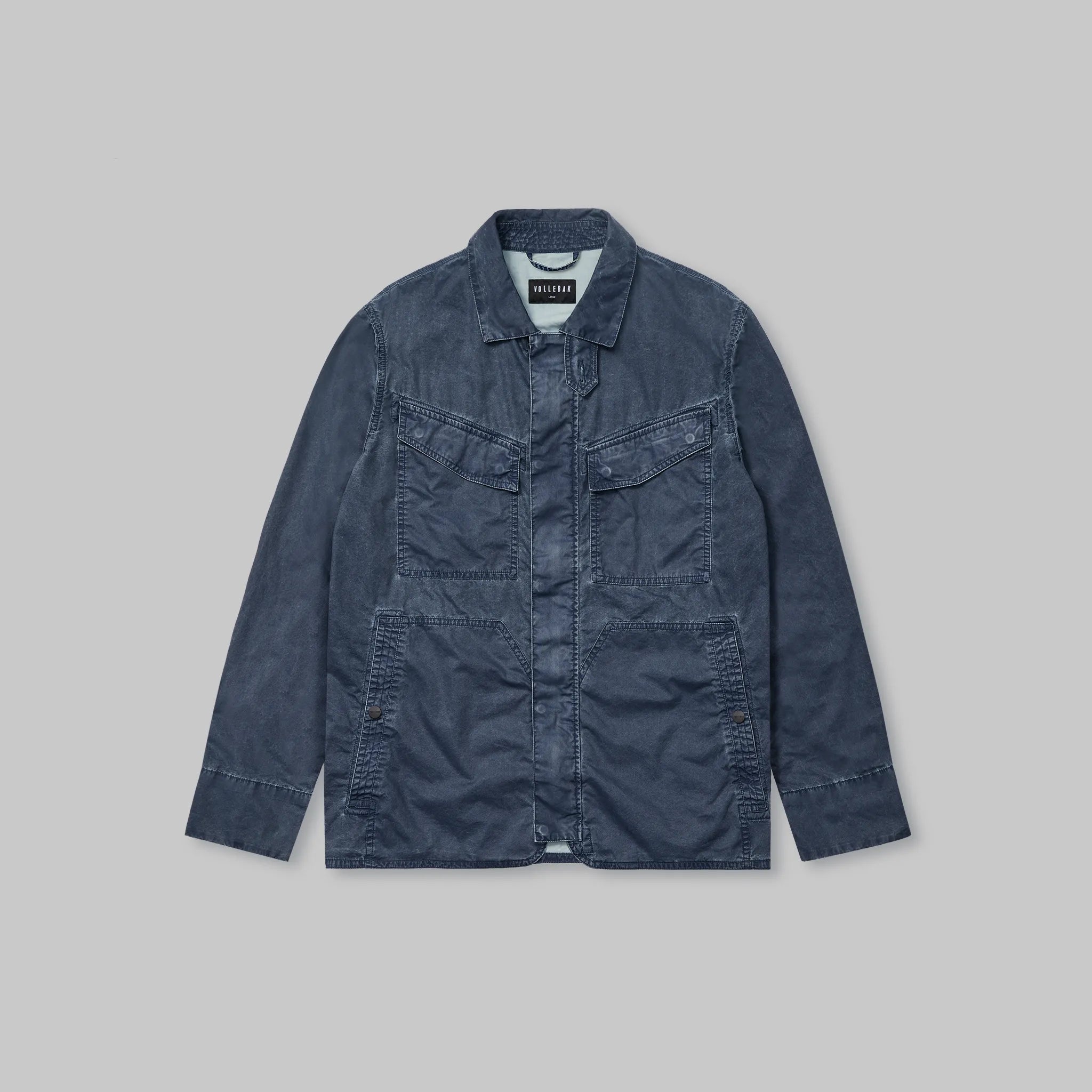 Planet Earth Lightweight Field Jacket. Navy edition