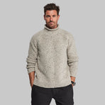 Planet Earth Guernsey Sweater. Grey edition.