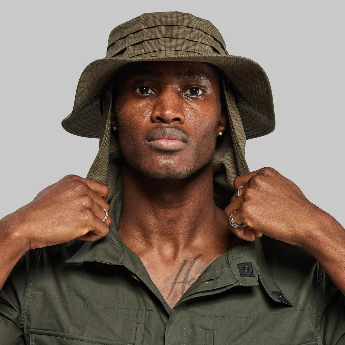 Planet Earth Hat. Green edition
