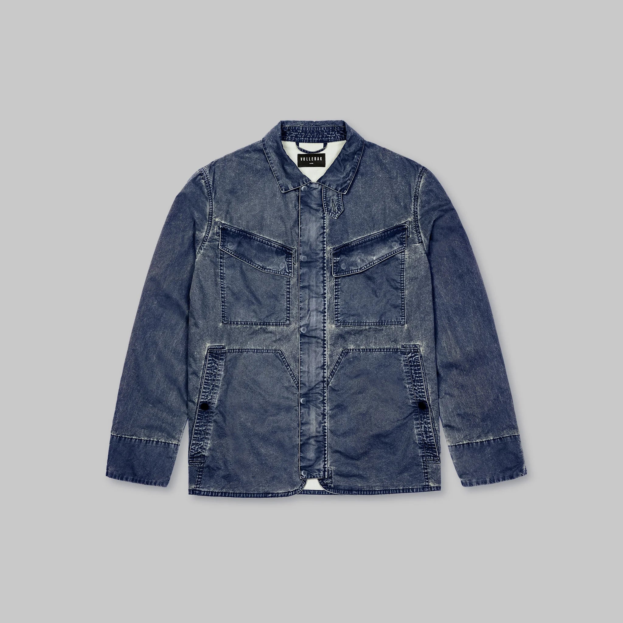Planet Earth Lightweight Field Jacket. Navy edition