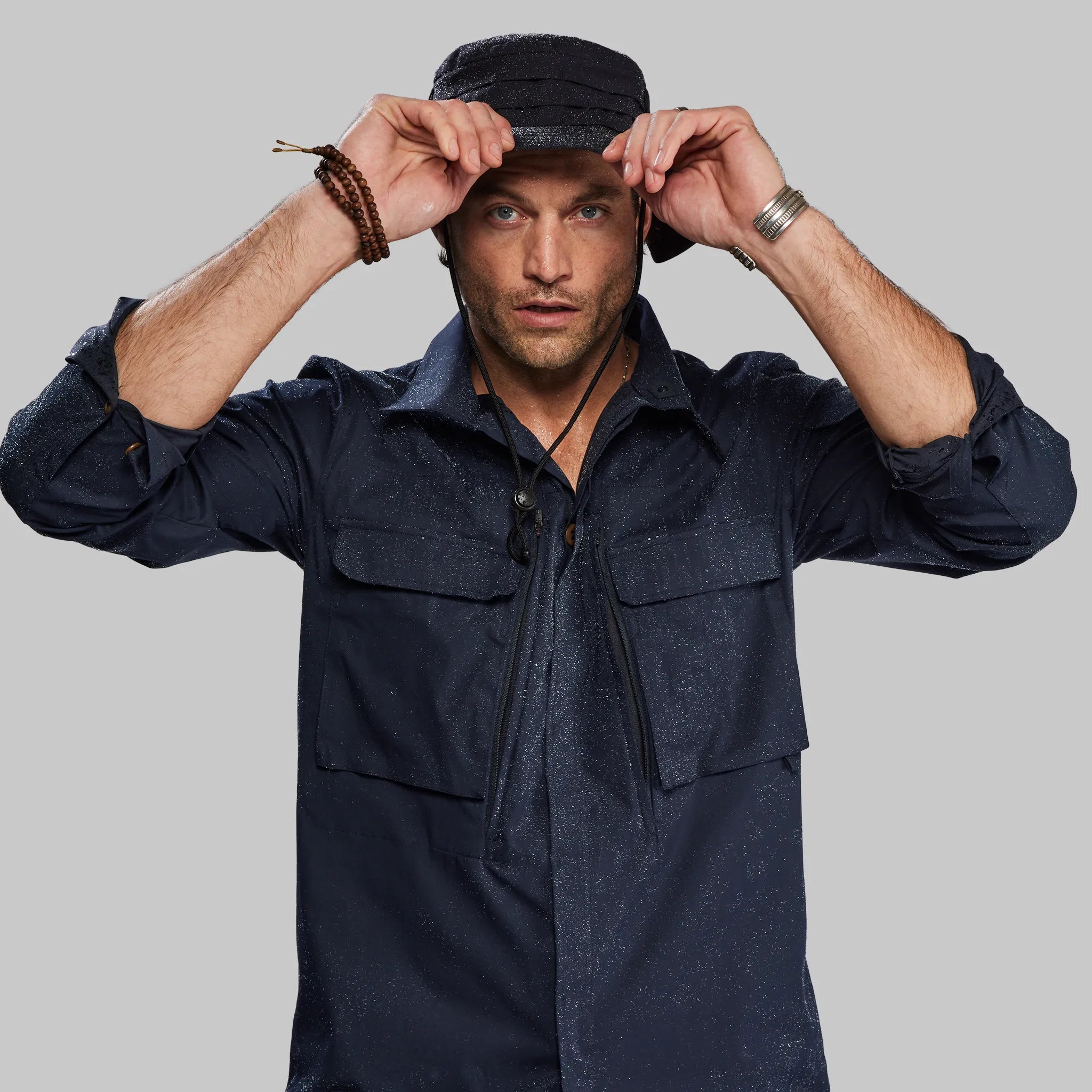 Planet Earth Shirt. Navy edition