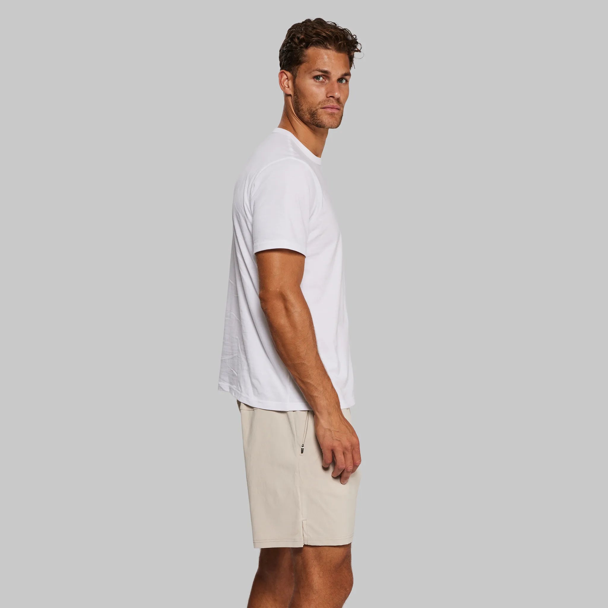 Planet Earth Ultralight Shorts. Stone edition
