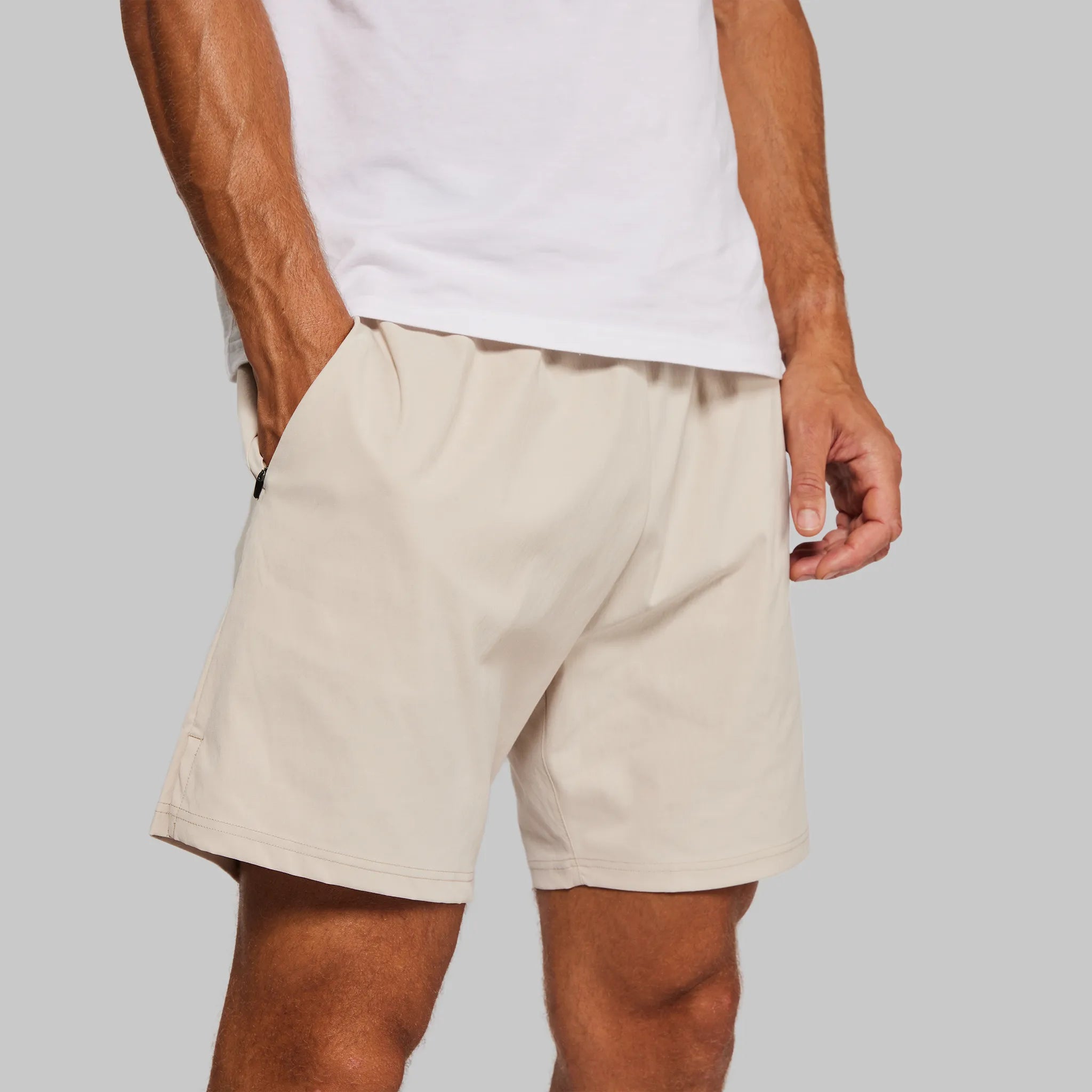 Planet Earth Ultralight Shorts. Stone edition