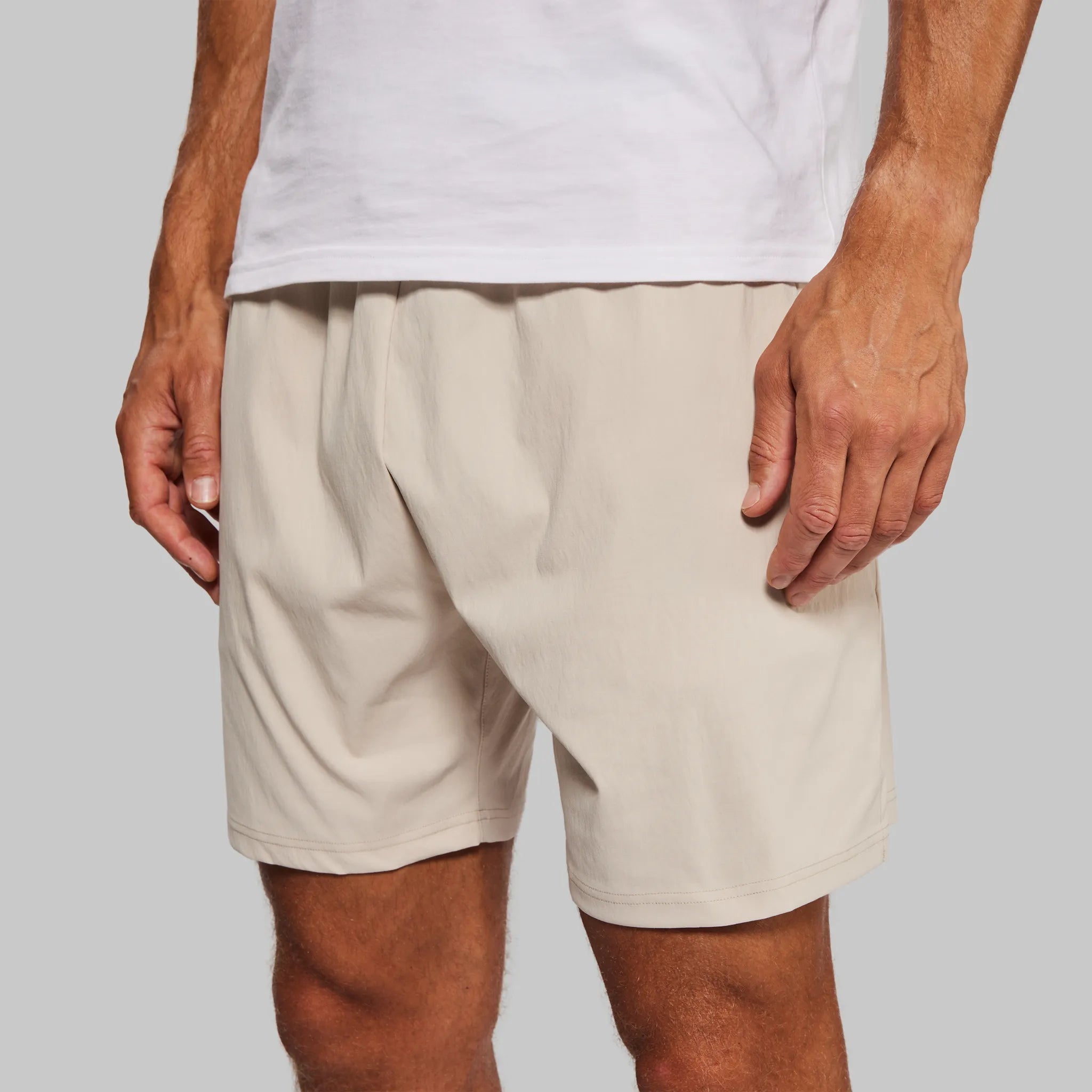 Planet Earth Ultralight Shorts. Stone edition