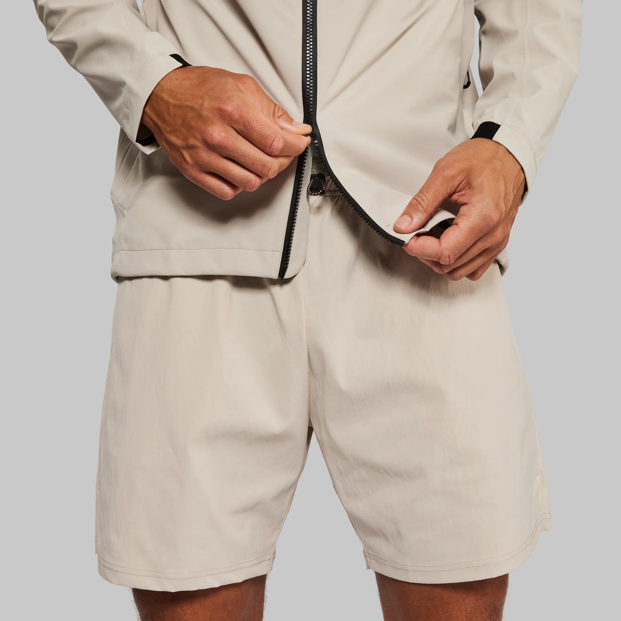 Planet Earth Ultralight Shorts. Stone edition