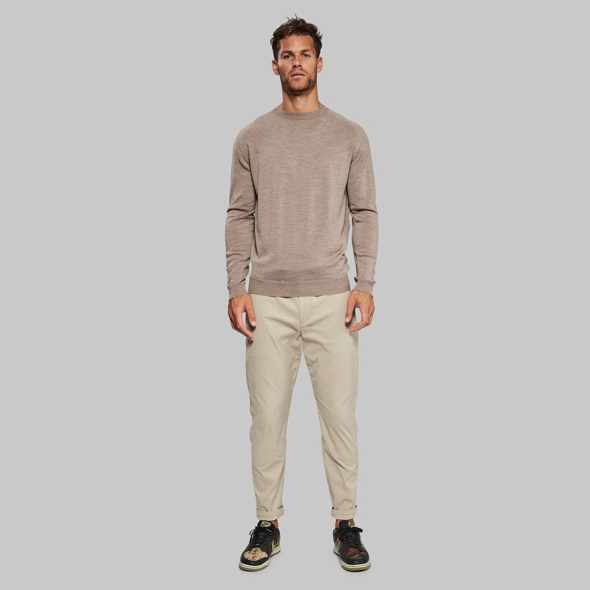 Planet Earth Sweater. Oatmeal edition