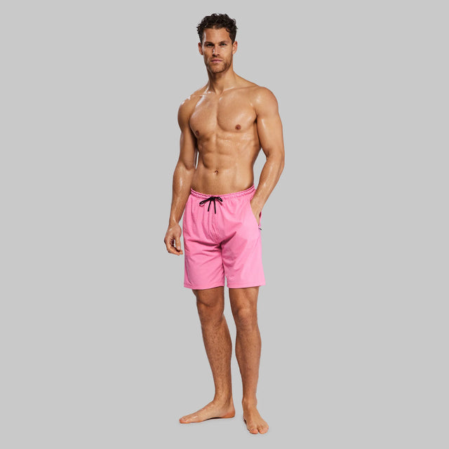 Planet Earth Swim Shorts. Pink edition