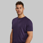 Planet Earth T Shirt. Purple edition