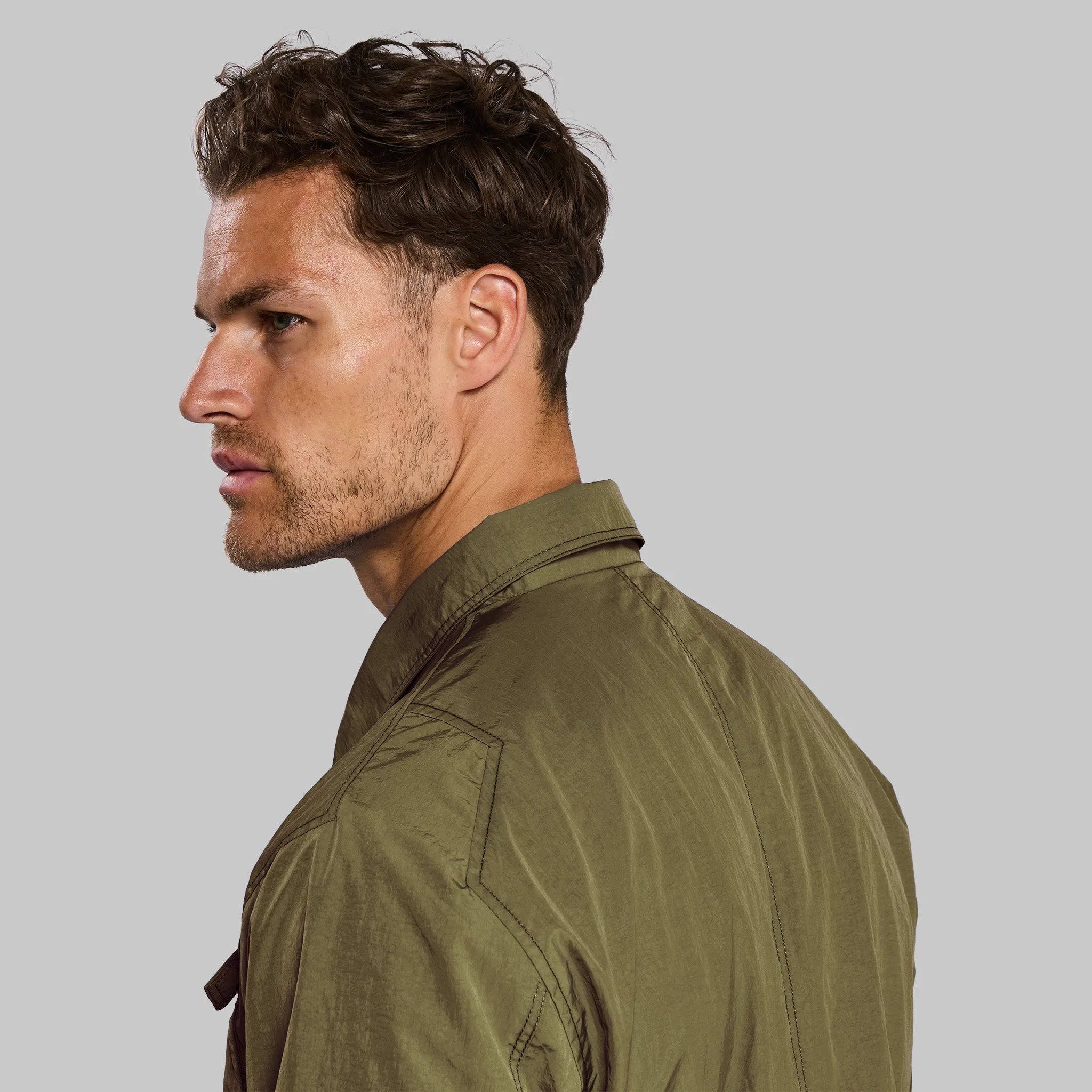 Salt-Shrunk Jacket. Military Green edition