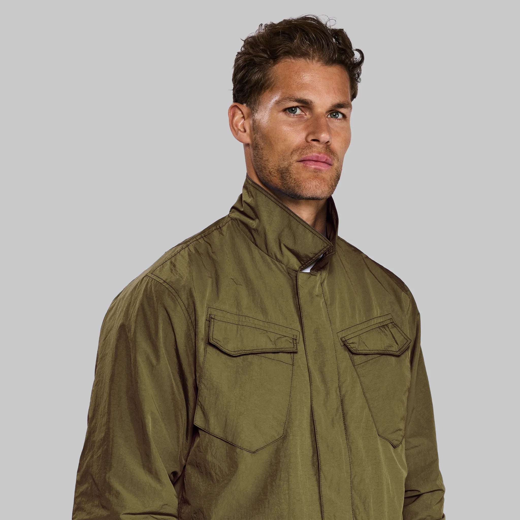 Salt-Shrunk Jacket. Military Green edition