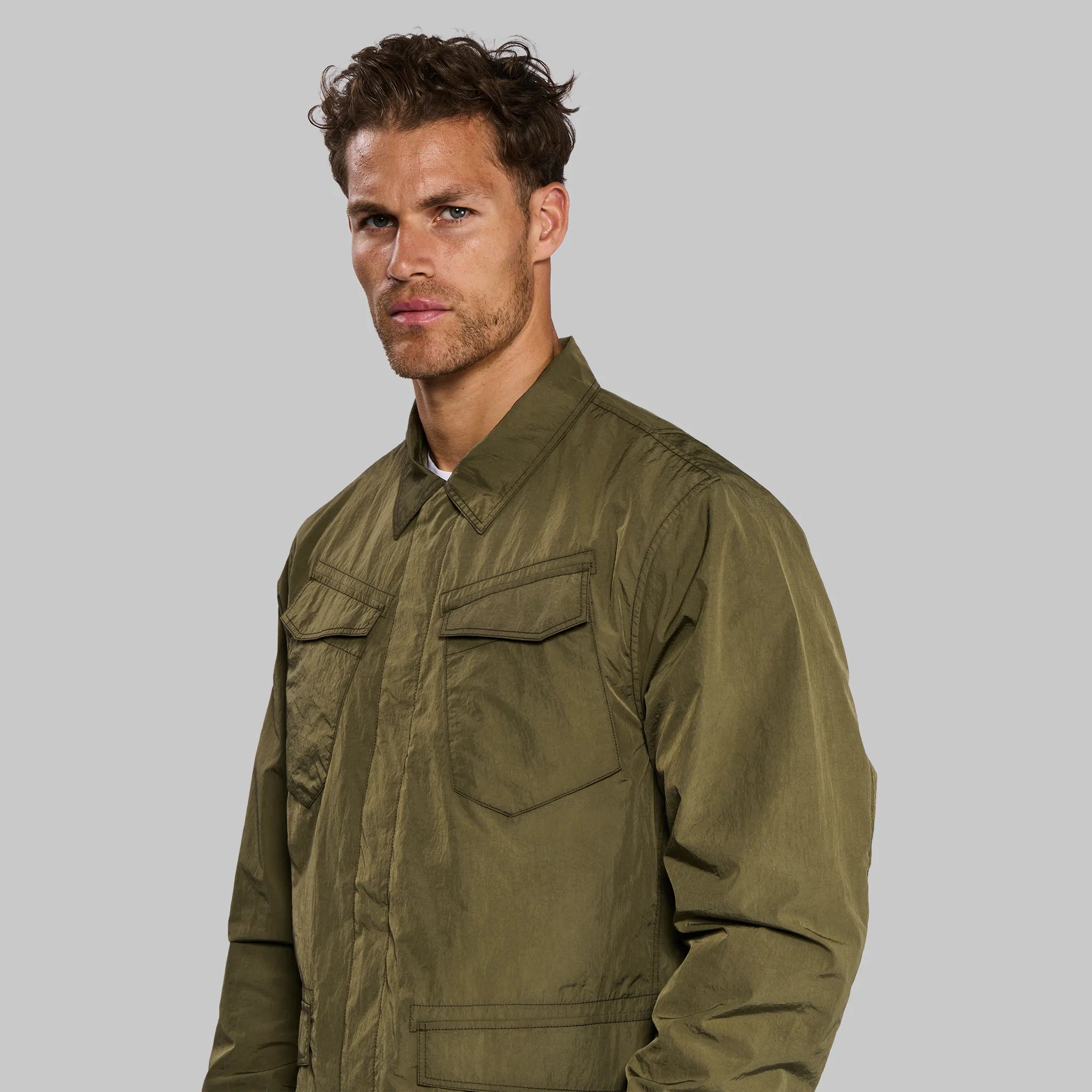 Salt-Shrunk Jacket. Military Green edition