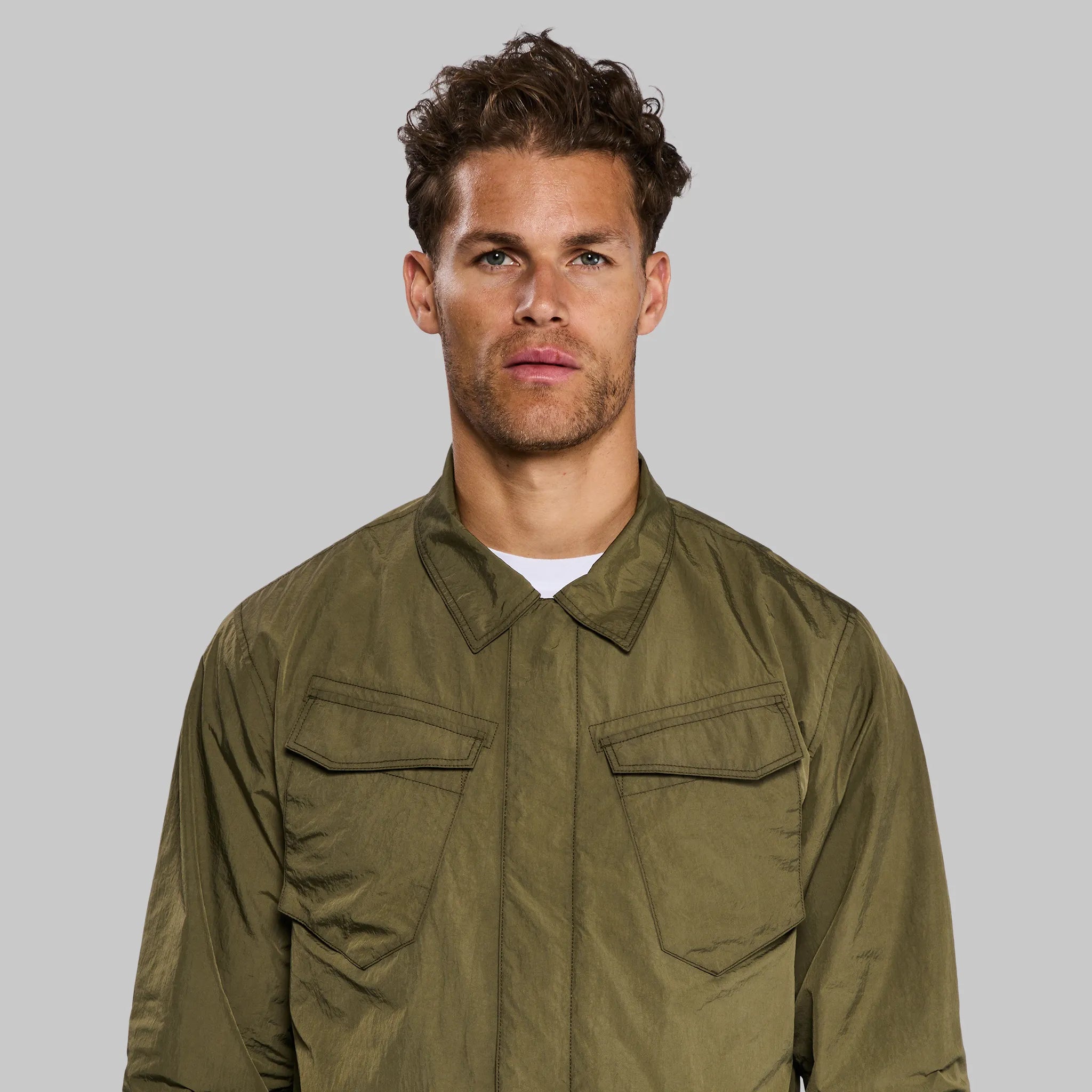 Salt-Shrunk Jacket. Military Green edition