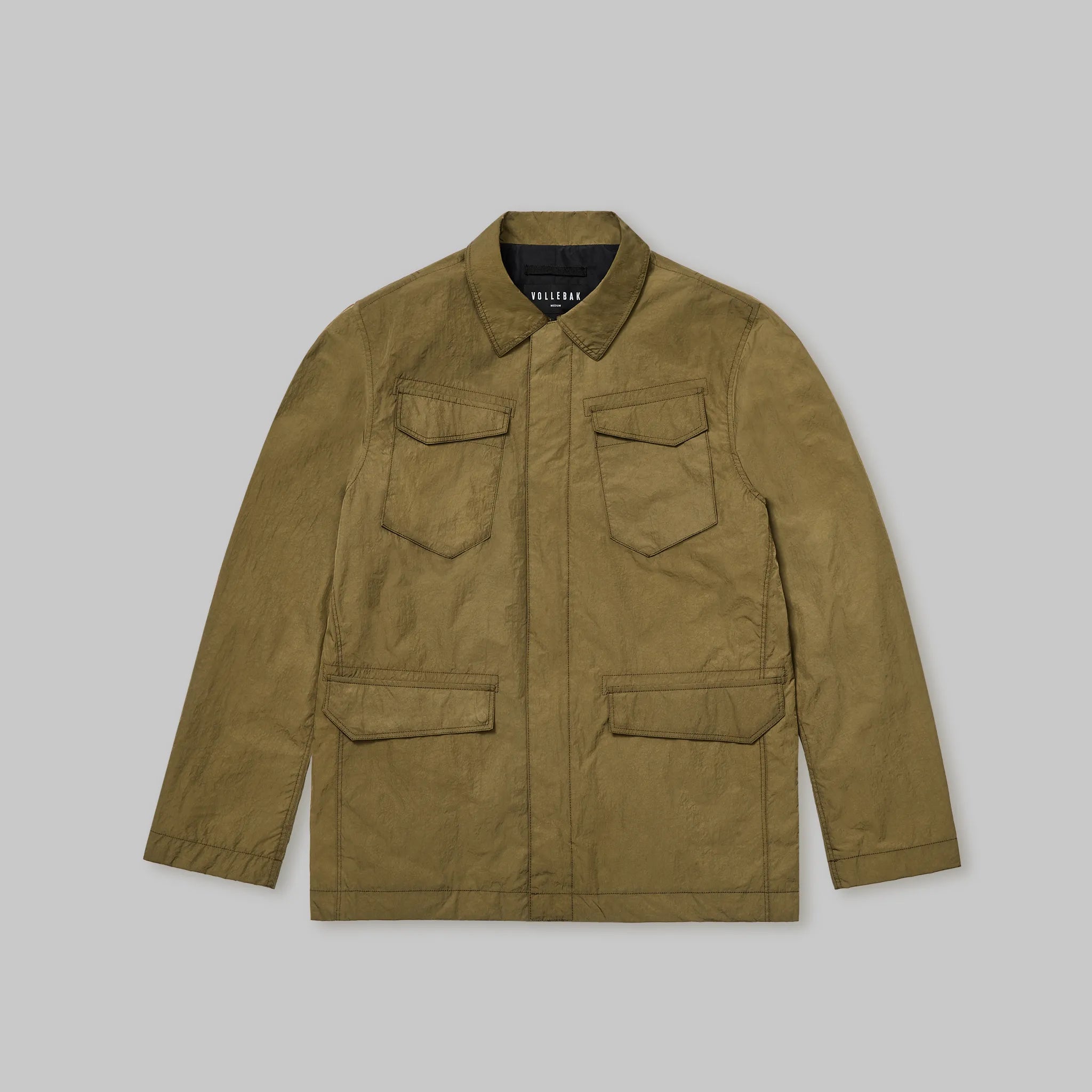 Salt-Shrunk Jacket. Military Green edition