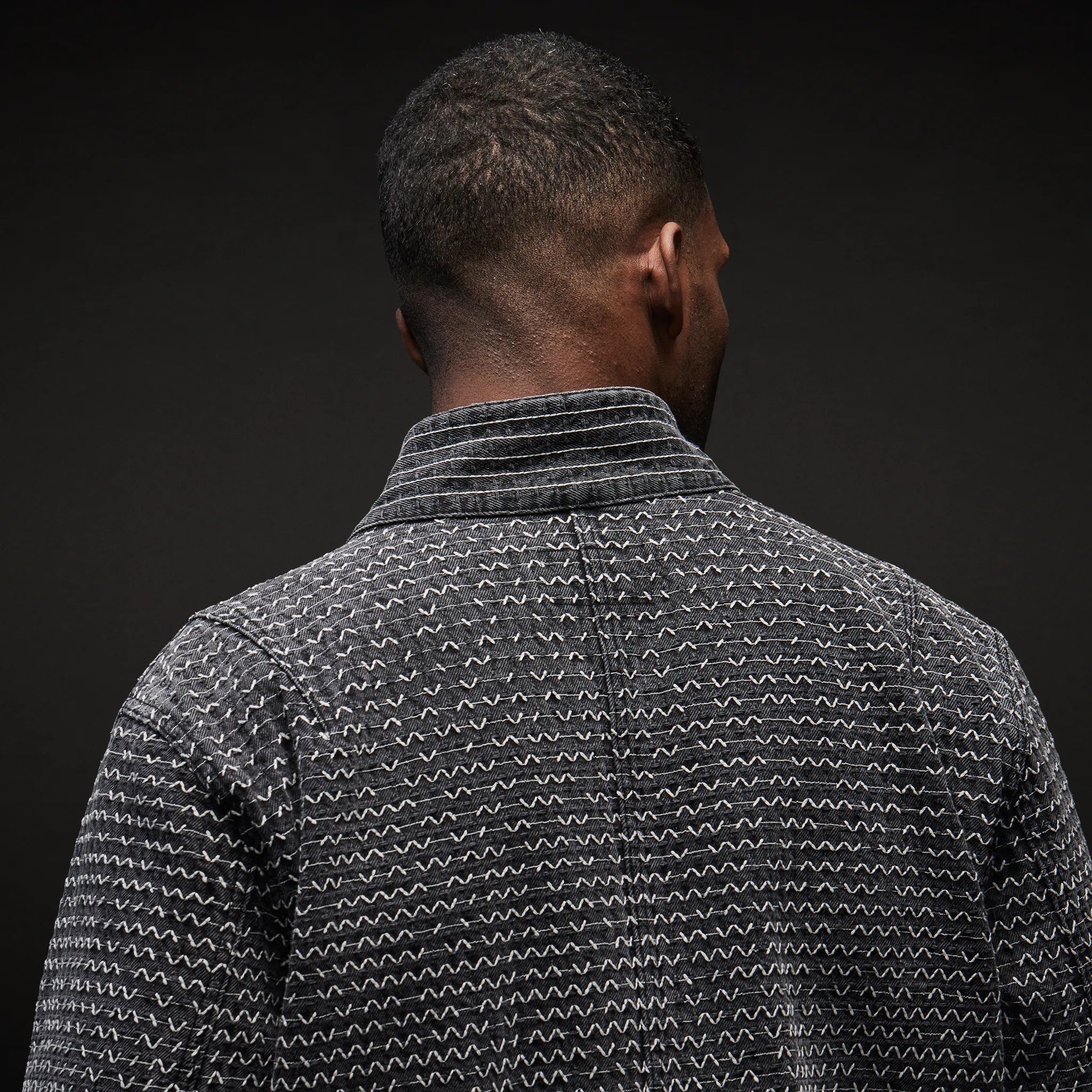 Sashiko Jacket. Grey edition
