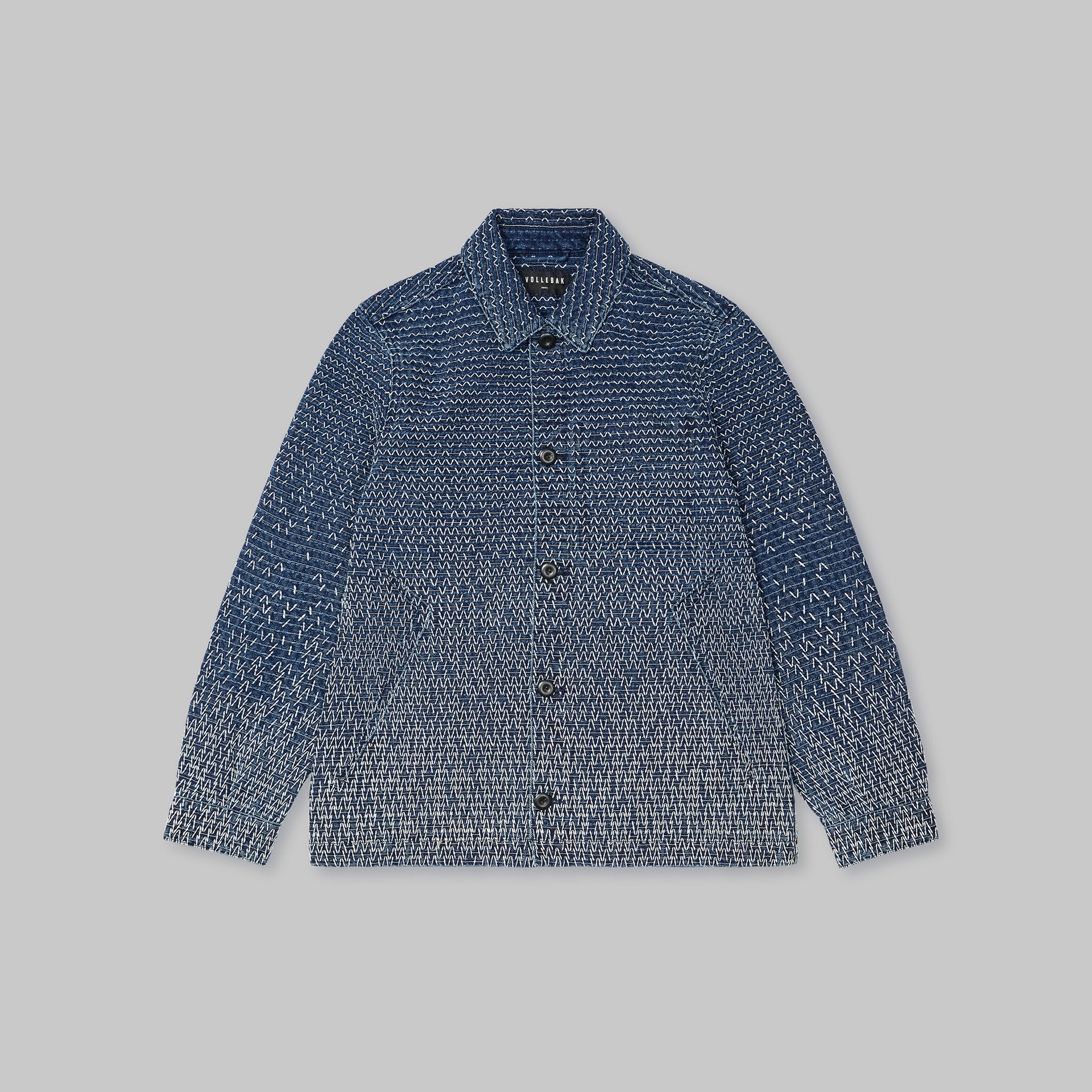 Sashiko Chore Jacket. Blue edition